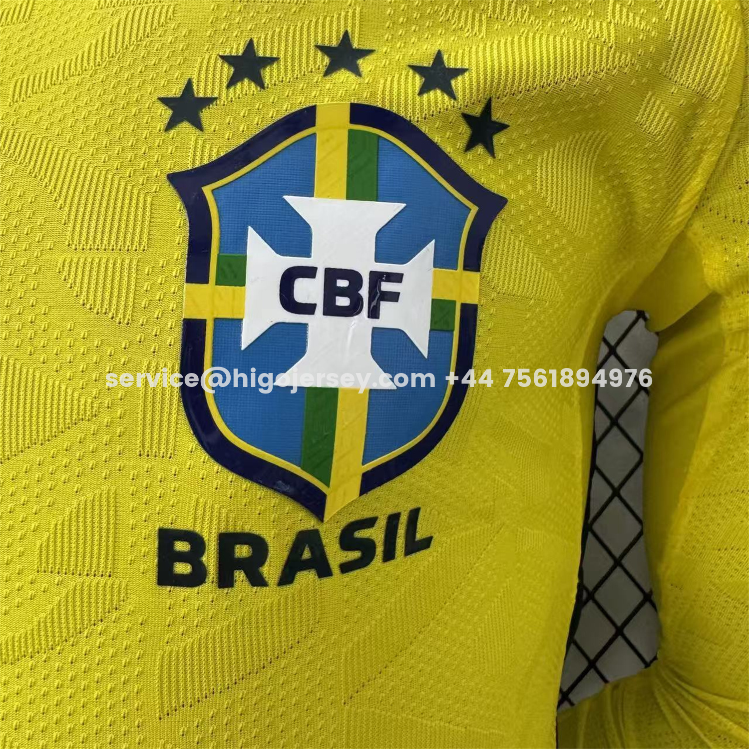 Higojerseys-Brazil 2026 Home Long Sleeves Jersey - Player Version