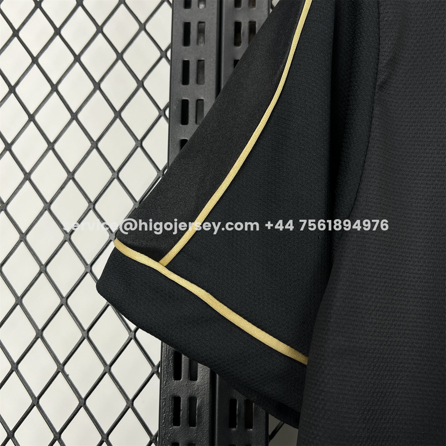 Higojerseys-Vasco da Gama 25-26 Black Special Jersey - Fans Version