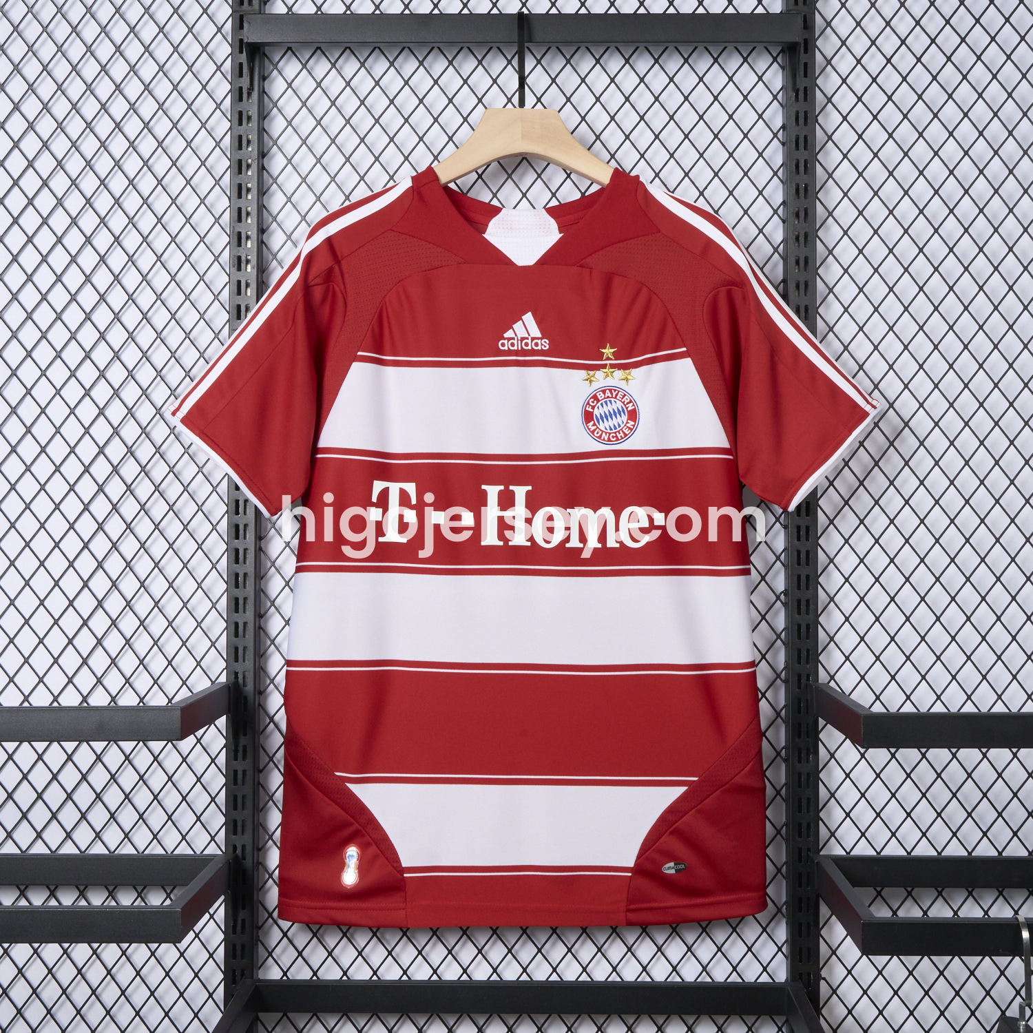 Higojerseys-Retro Bayern Munich 2007-08 Home Jersey