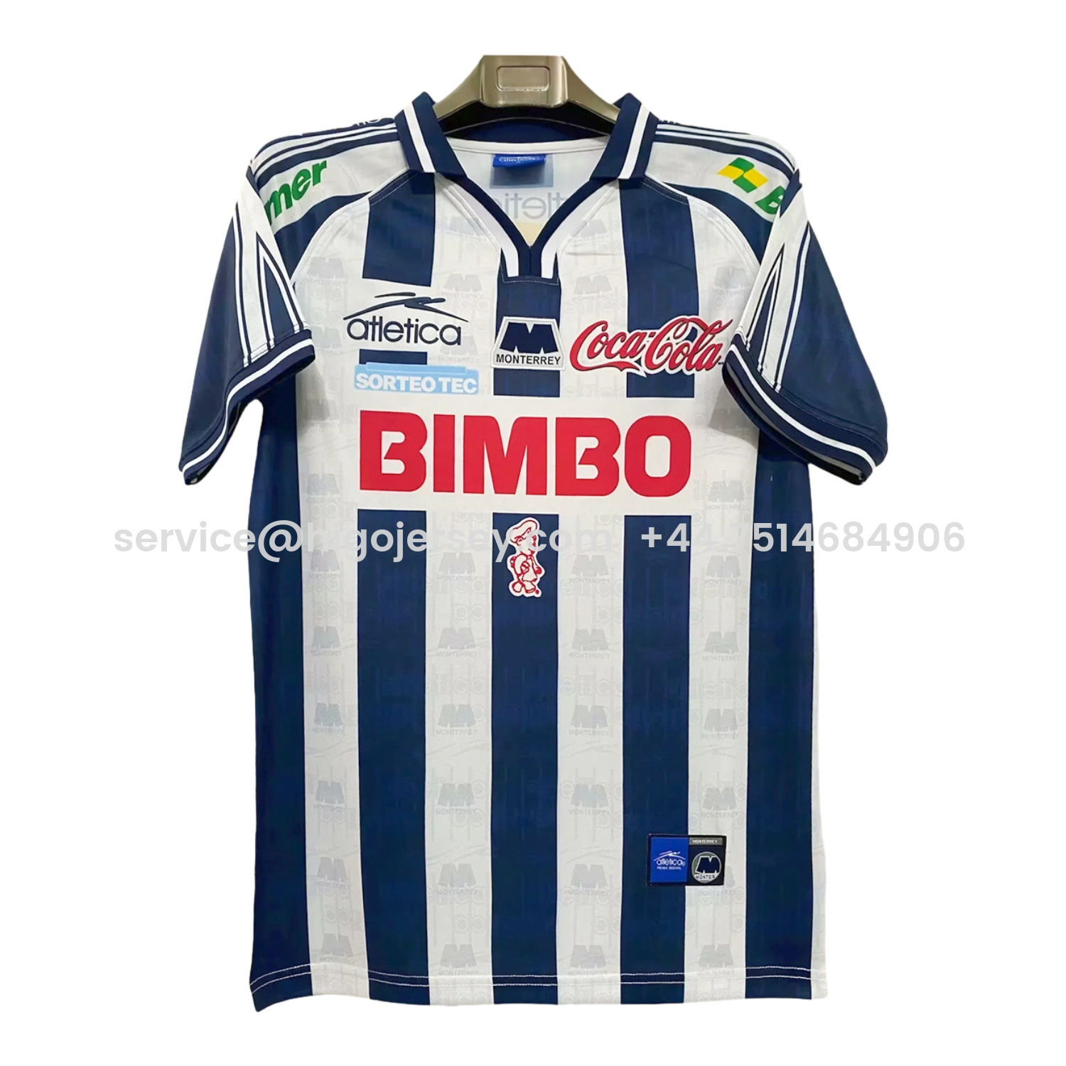 Higojerseys-Retro Rayados Monterrey 1999-00 Home Jersey