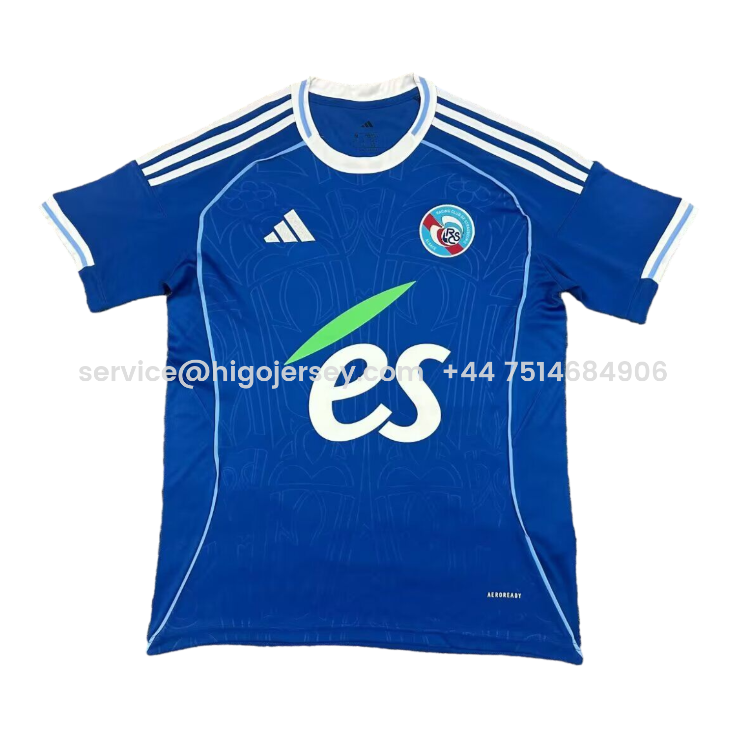 Higojerseys-Strasbourg 25-26 Home Jersey - Fans Version