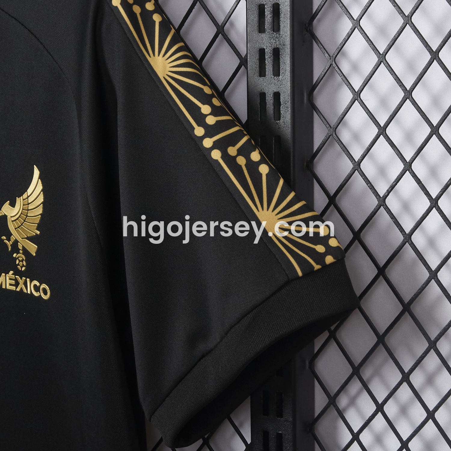 Higojerseys-Mexico 2025 Gold Cup Black Training Special Jersey - Fans Version