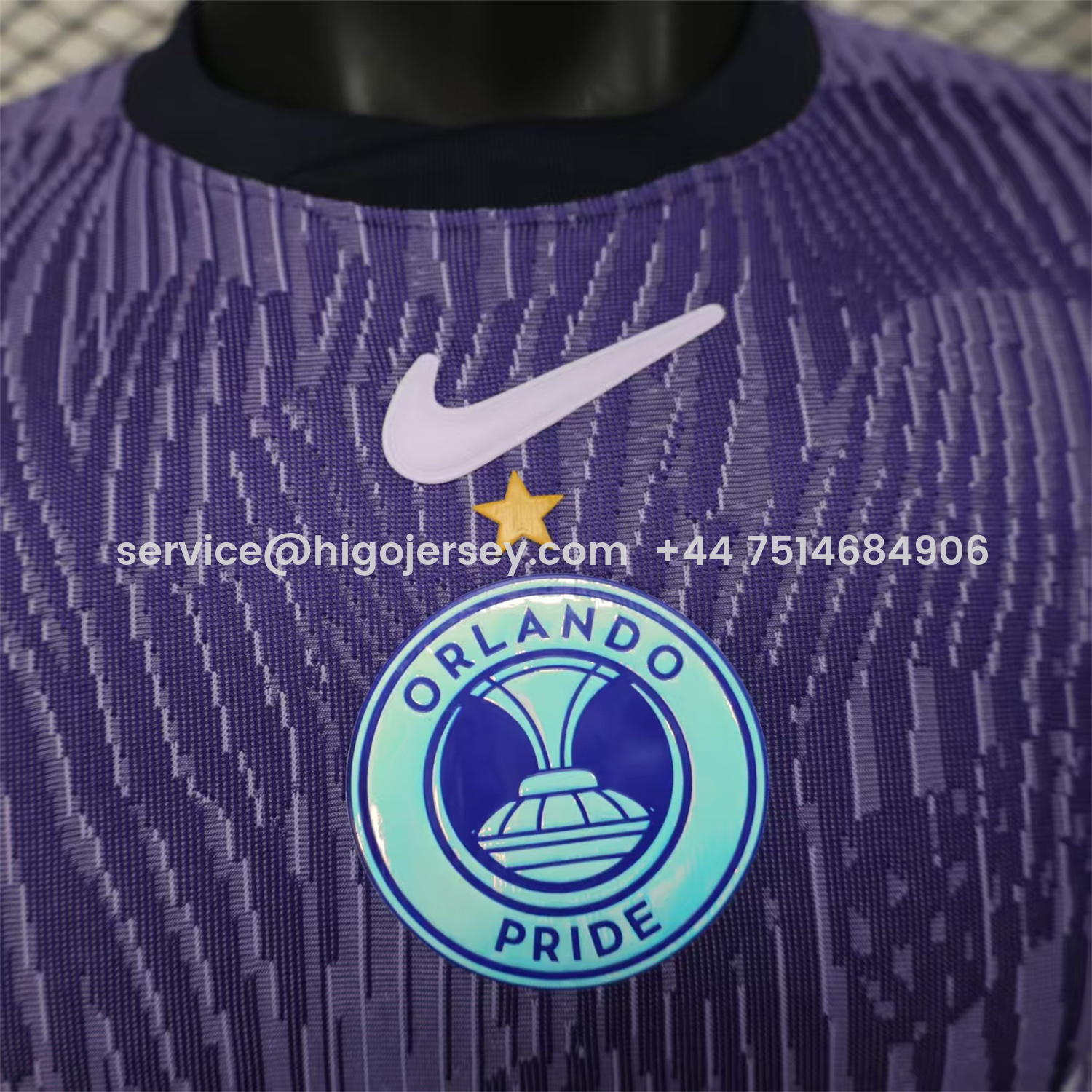 Higojerseys-Orlando Pride 25-26 Home Jersey - Player Version