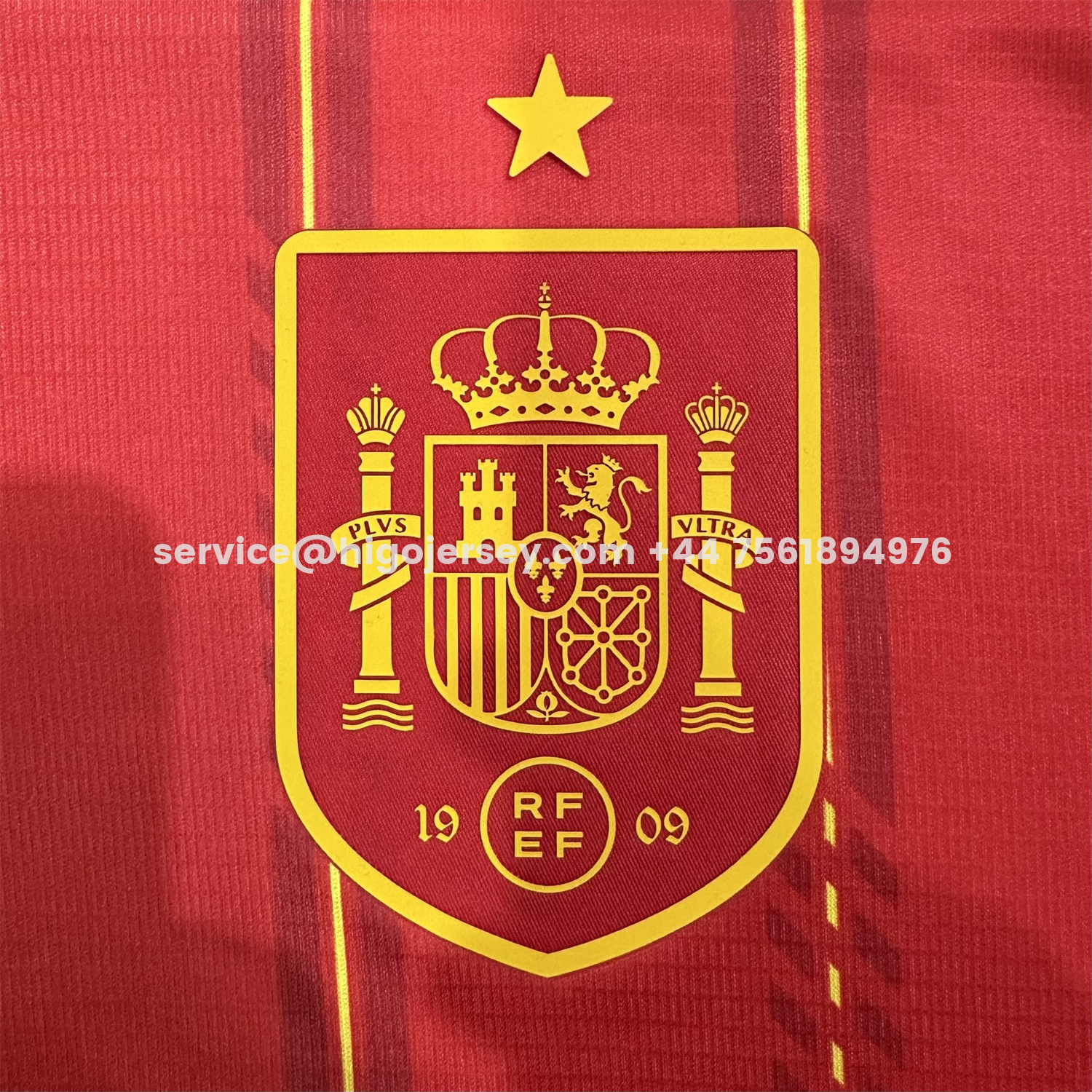 Higojerseys-Spain 2026 Home Red Jersey - Fans Version