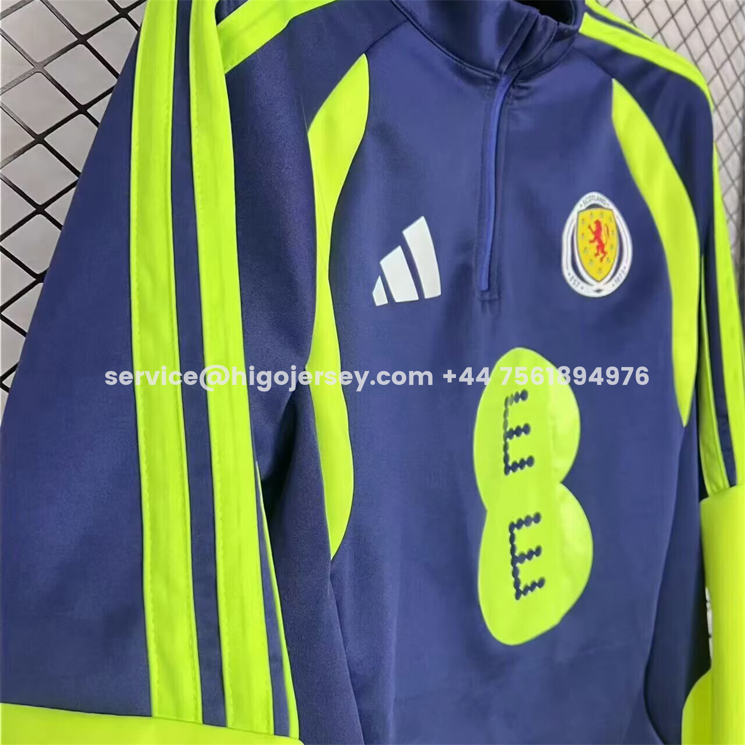 Higojerseys-S-c-o.t l.a-n.d 2026 Blue And Green Unisex Pullover Hoodie