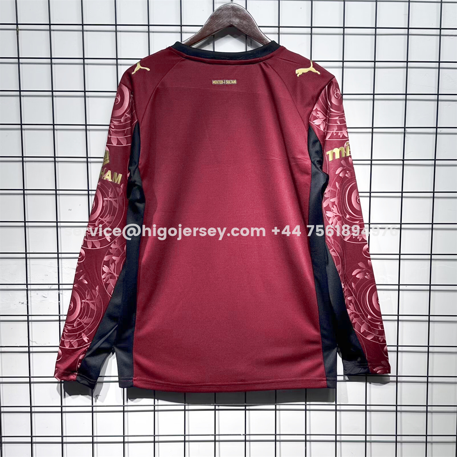 Higojerseys-Galatasaray 25-26 Third Long Sleeves Jersey with Five Stars - Fans Version