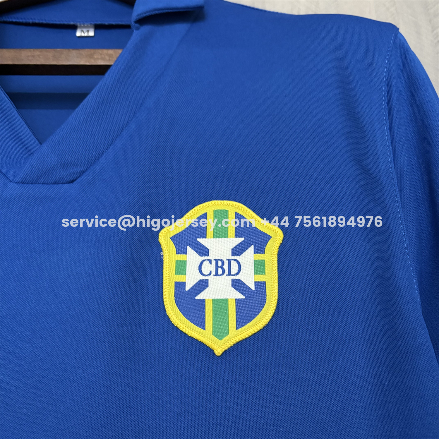 Higojerseys-Retro Brazil 1958 Away Jersey