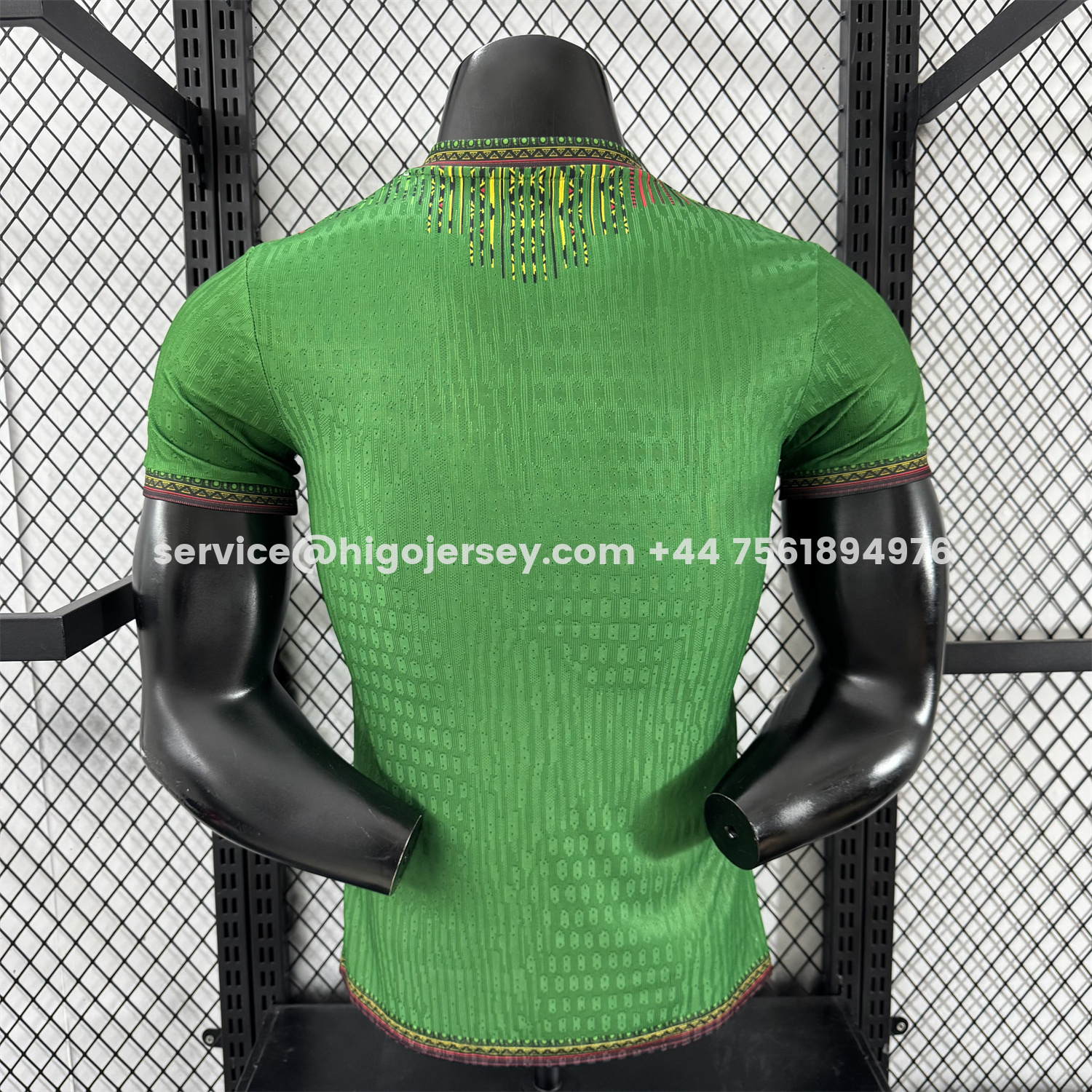 Higojerseys-Mali 2025 Away Green Jersey - Player Version