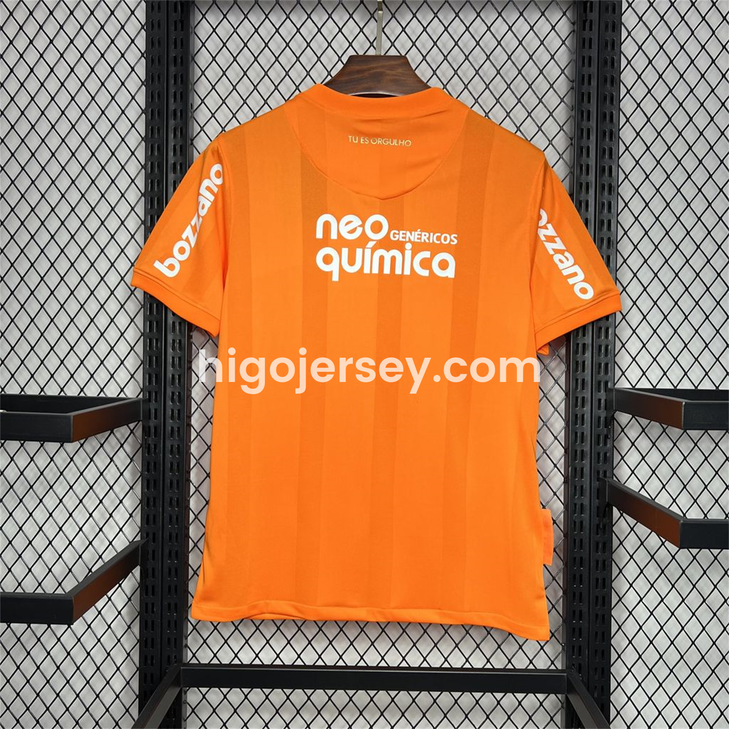Higojerseys-Retro Corinthians 2010 Orange Goalkeeper Jersey