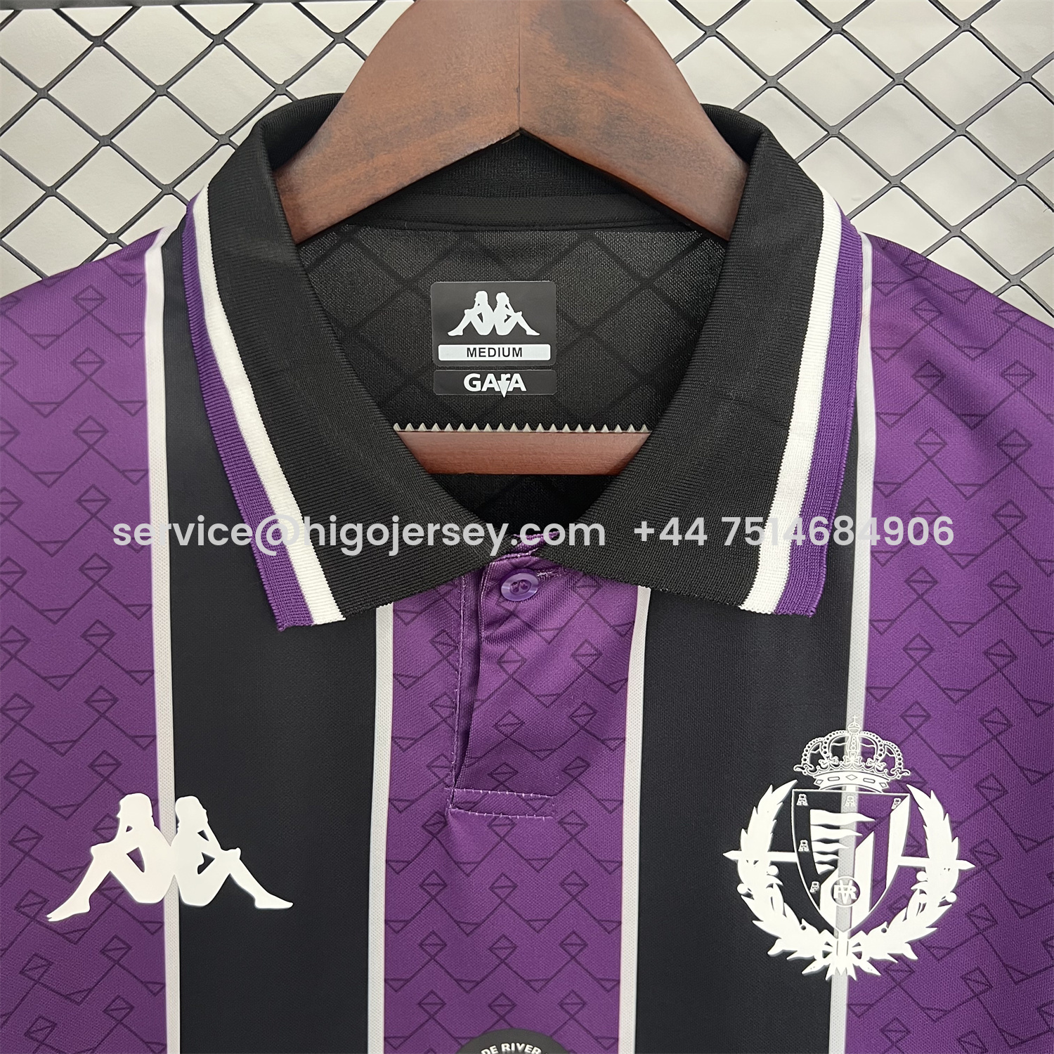 Higojerseys-Real Valladolid 25-26 Away Jersey - Fans Version