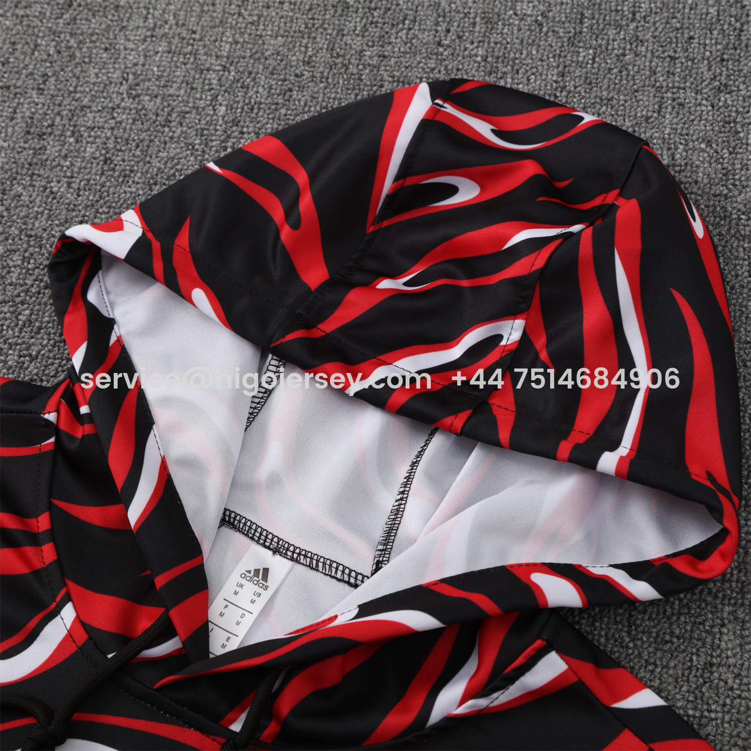 Higojerseys-Manchester United 25-26 Traning Hoodie Set - Flowing Red Hoodie With Black Pants