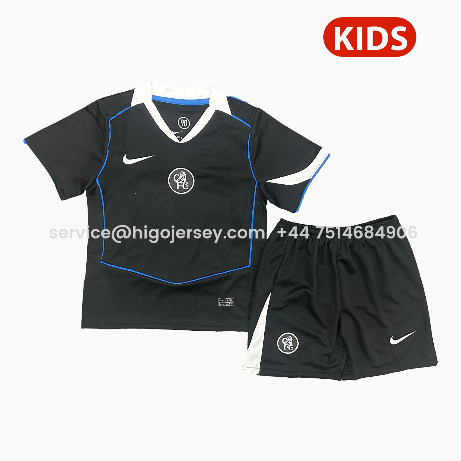 Higojerseys-C.H.E.L.S.E.A 25-26 Third Unsponsored Kids Kit