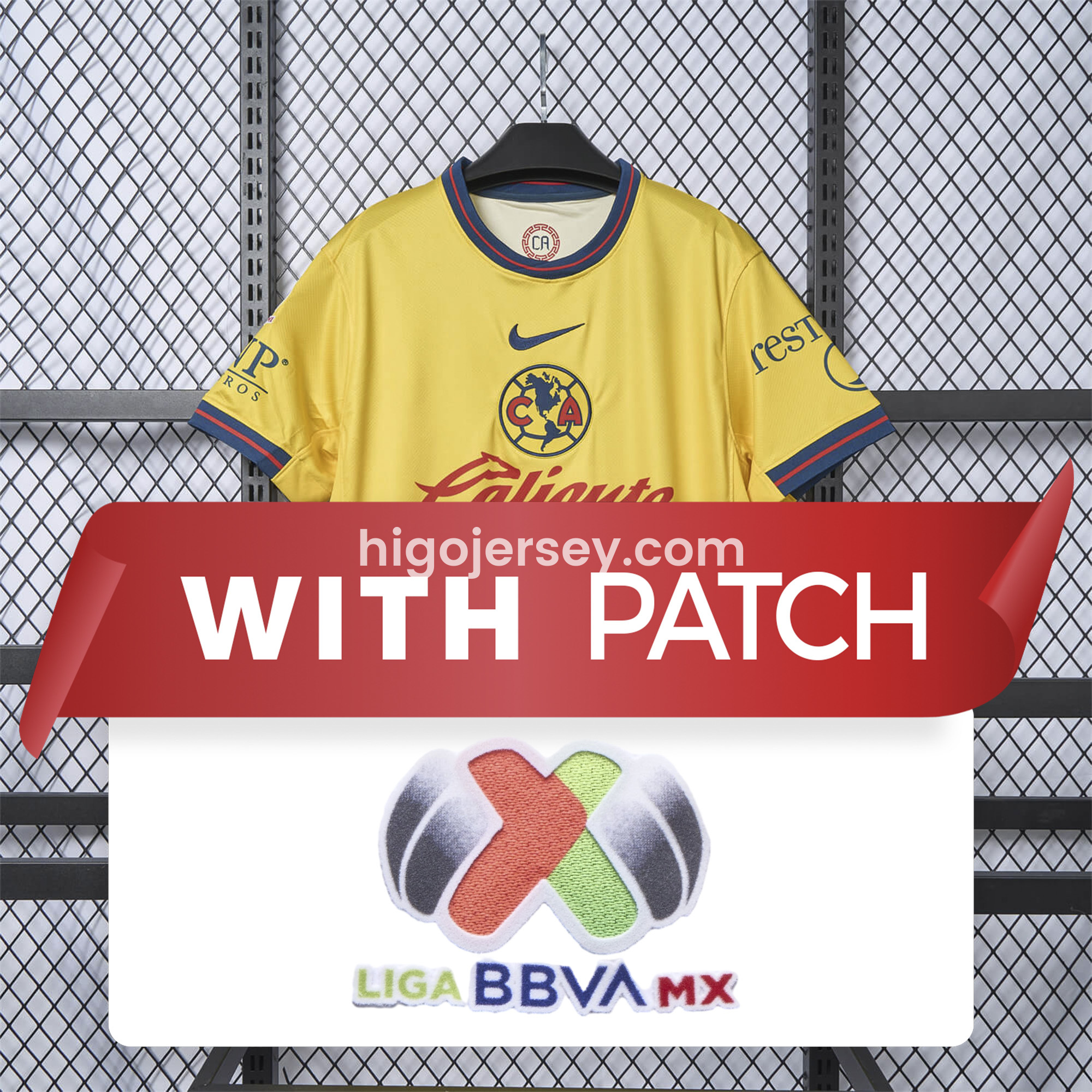 Higojerseys-Club América 24-25 Home Jersey - Fans Version