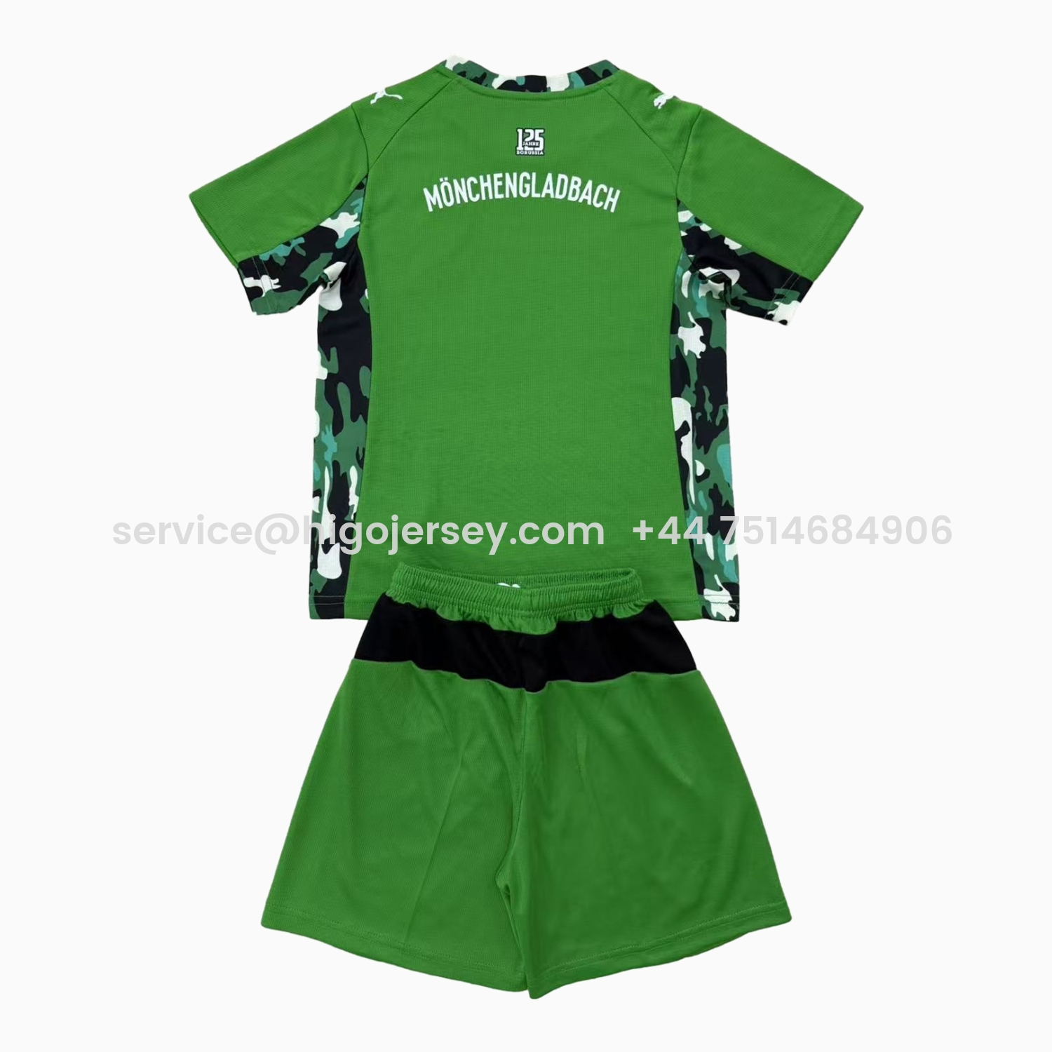 Higojerseys-Borussia Mönchengladbach 25-26 Away Men's Adult Jersey Set - Fans Version