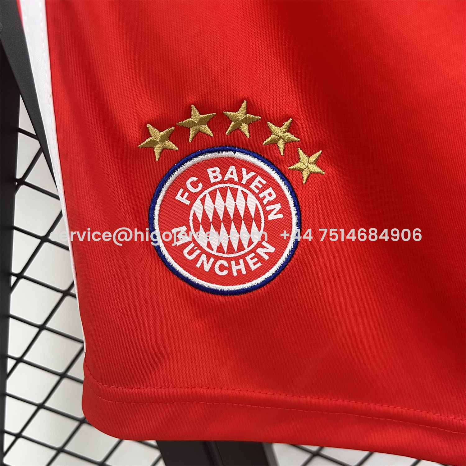 Higojerseys-Bayern Munich 25-26 Home Red Shorts - Fans Version