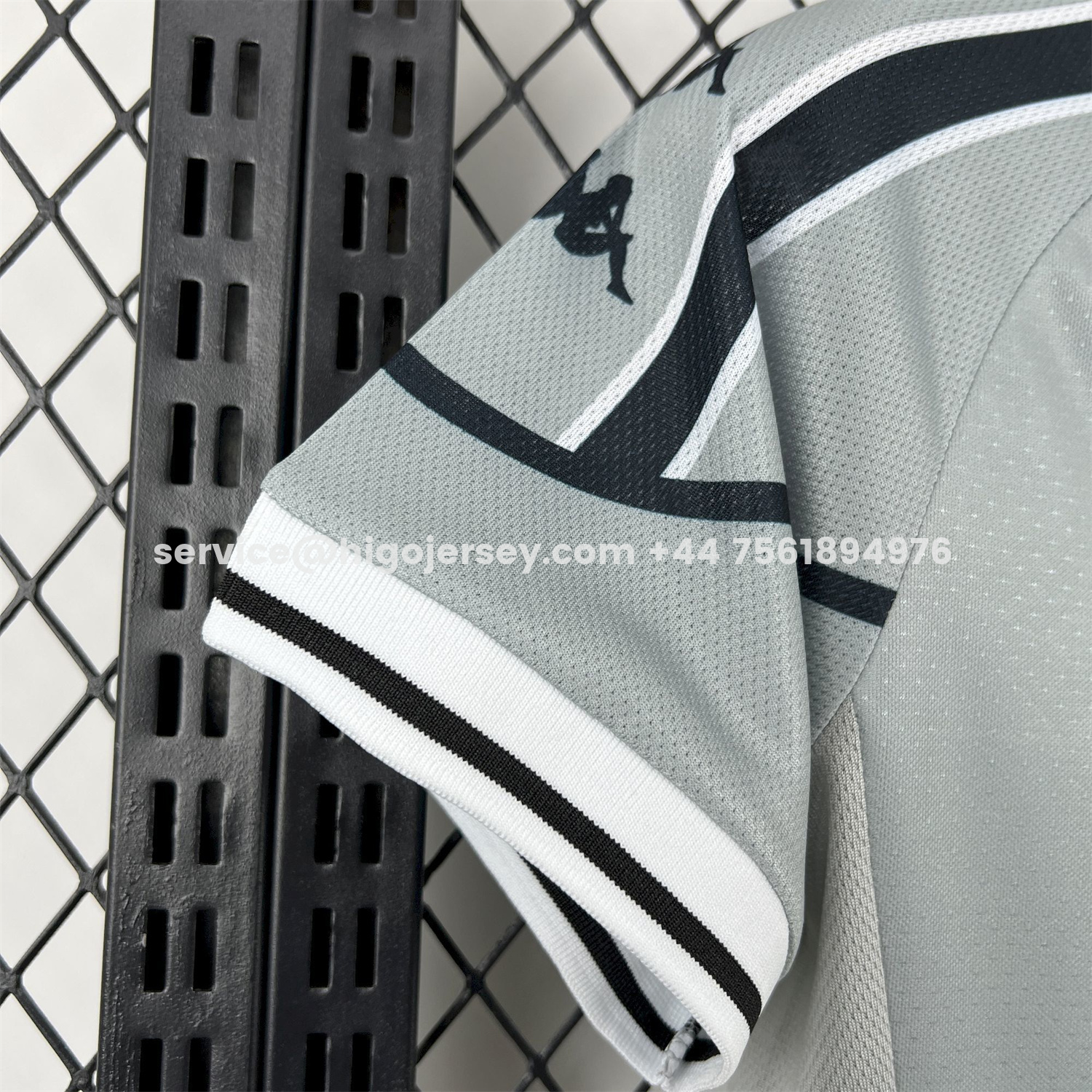 Higojerseys-Women's Vasco da Gama 25-26 Grey Pre-Match Jersey