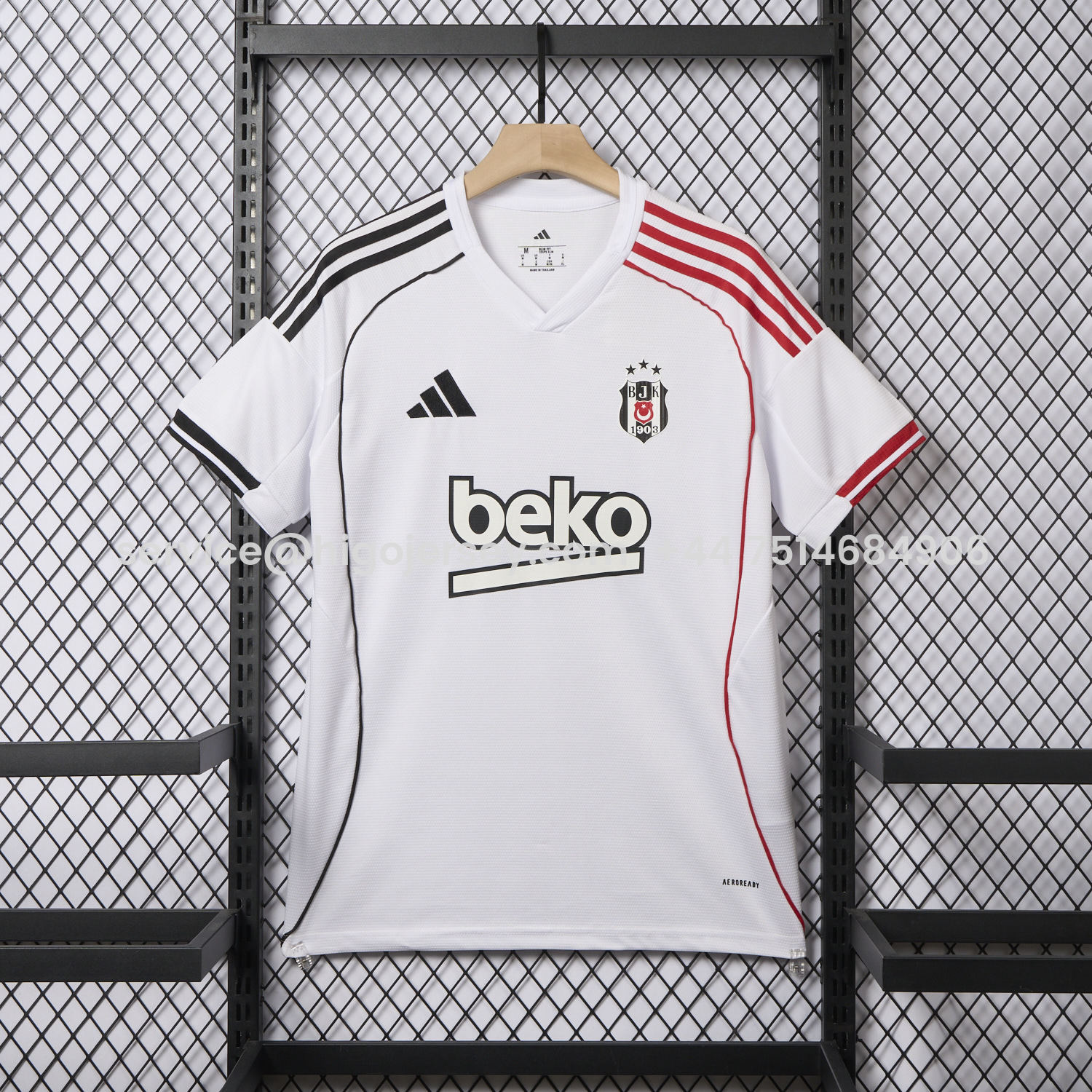 Higojerseys-Besiktas 25-26 Home Jersey - Fans Version