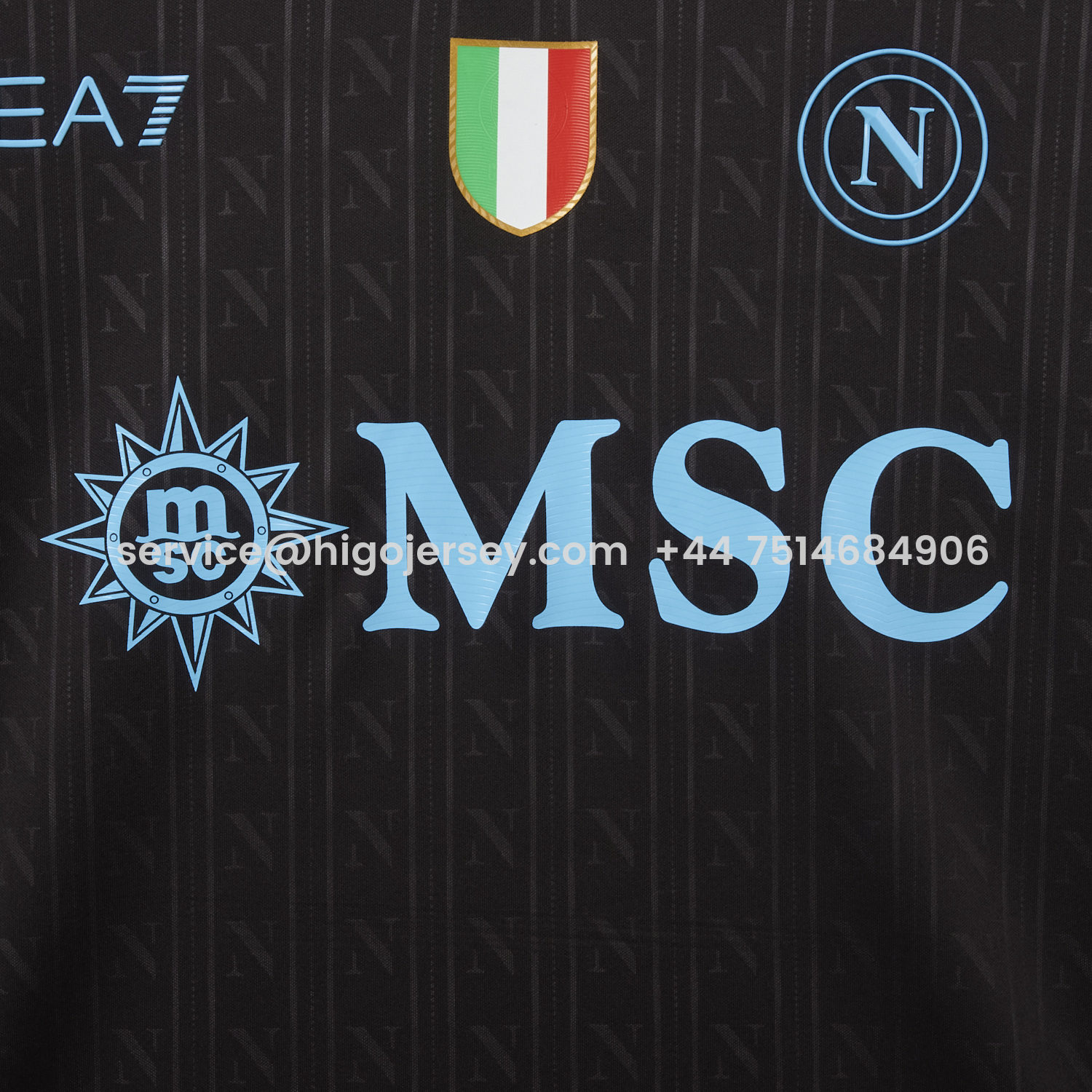 Higojerseys-Napoli 25-26 Third Jersey - Fans Version