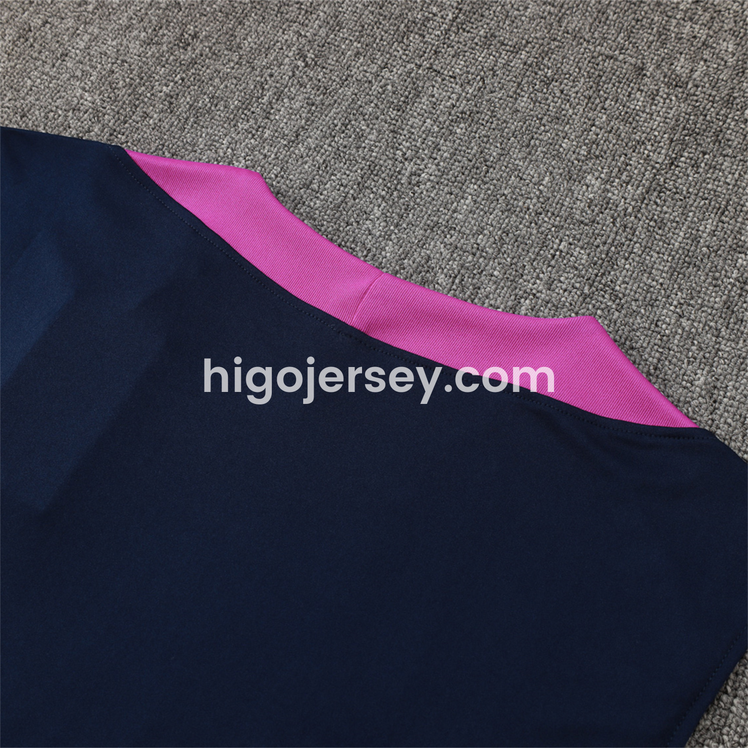 Higojerseys-Barcelona 25-26 Vest Training Set - Deep Blue Black Vest and Shorts