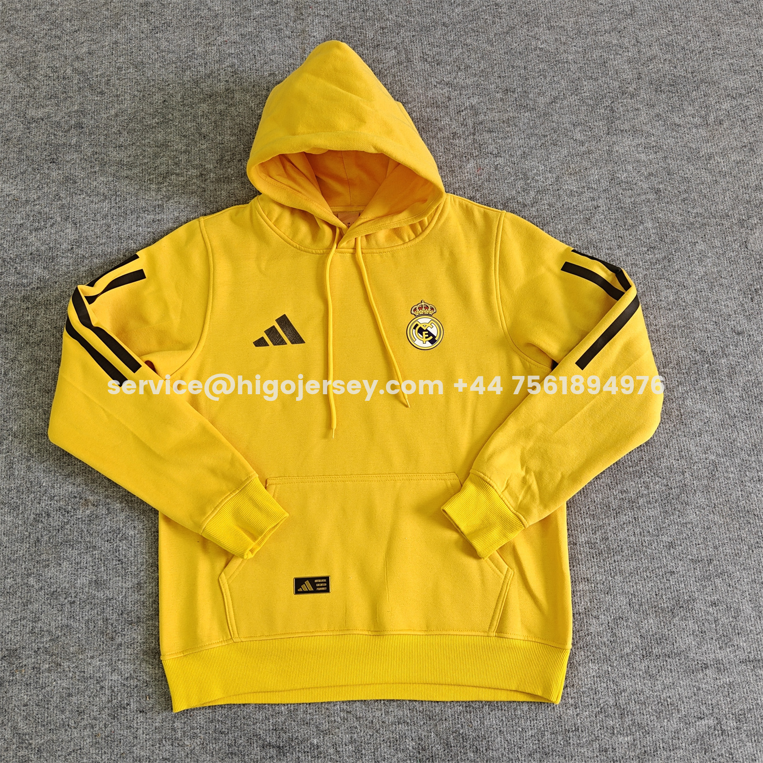 Higojerseys-Real Madrid 25-26 Home Unisex Pullover Hoodie