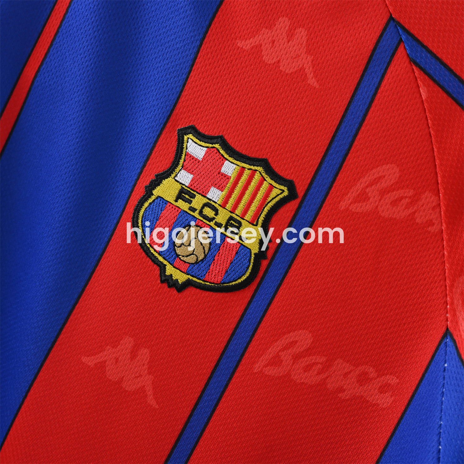 Higojerseys-Retro Barcelona 1997-98 Home Jersey