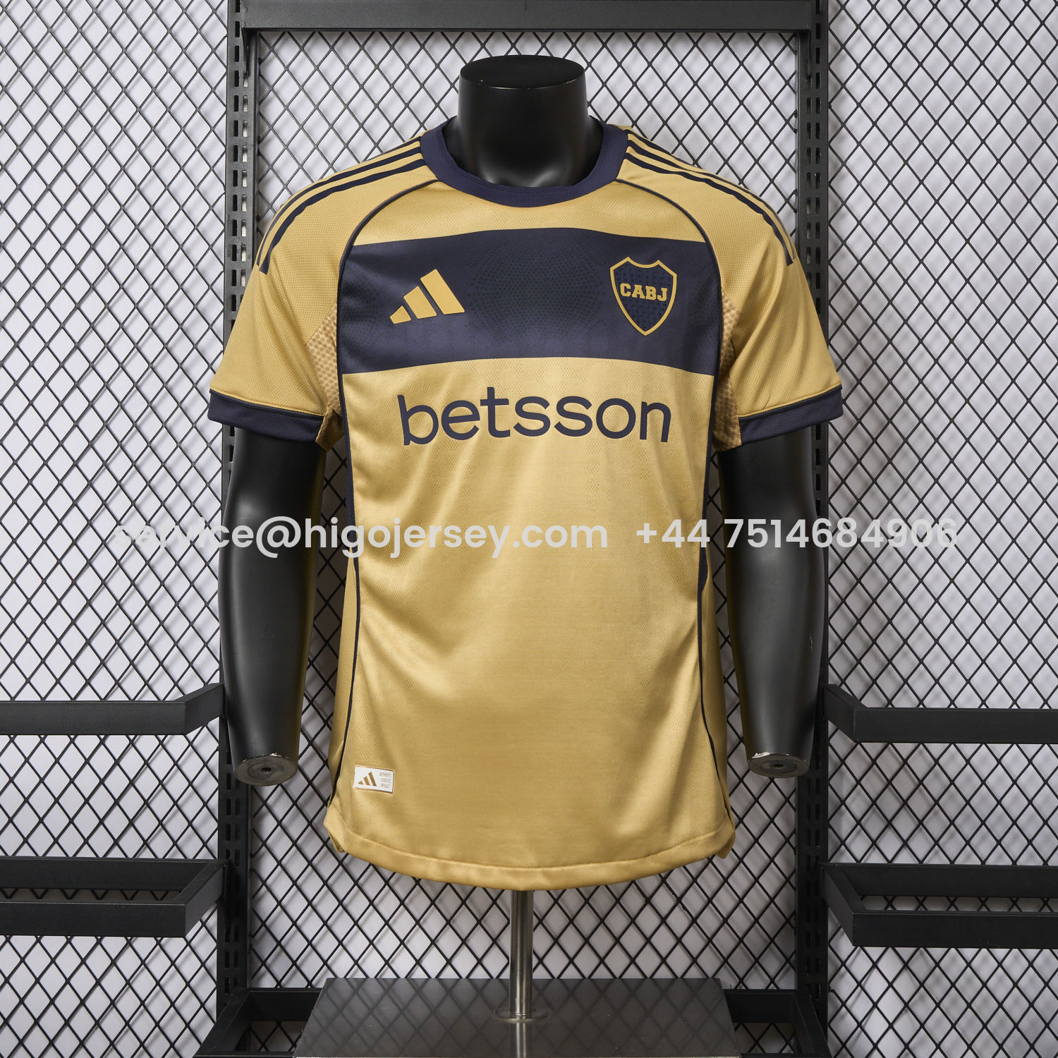 Higojerseys-Boca Juniors 25-26 Away Jersey - Player Version