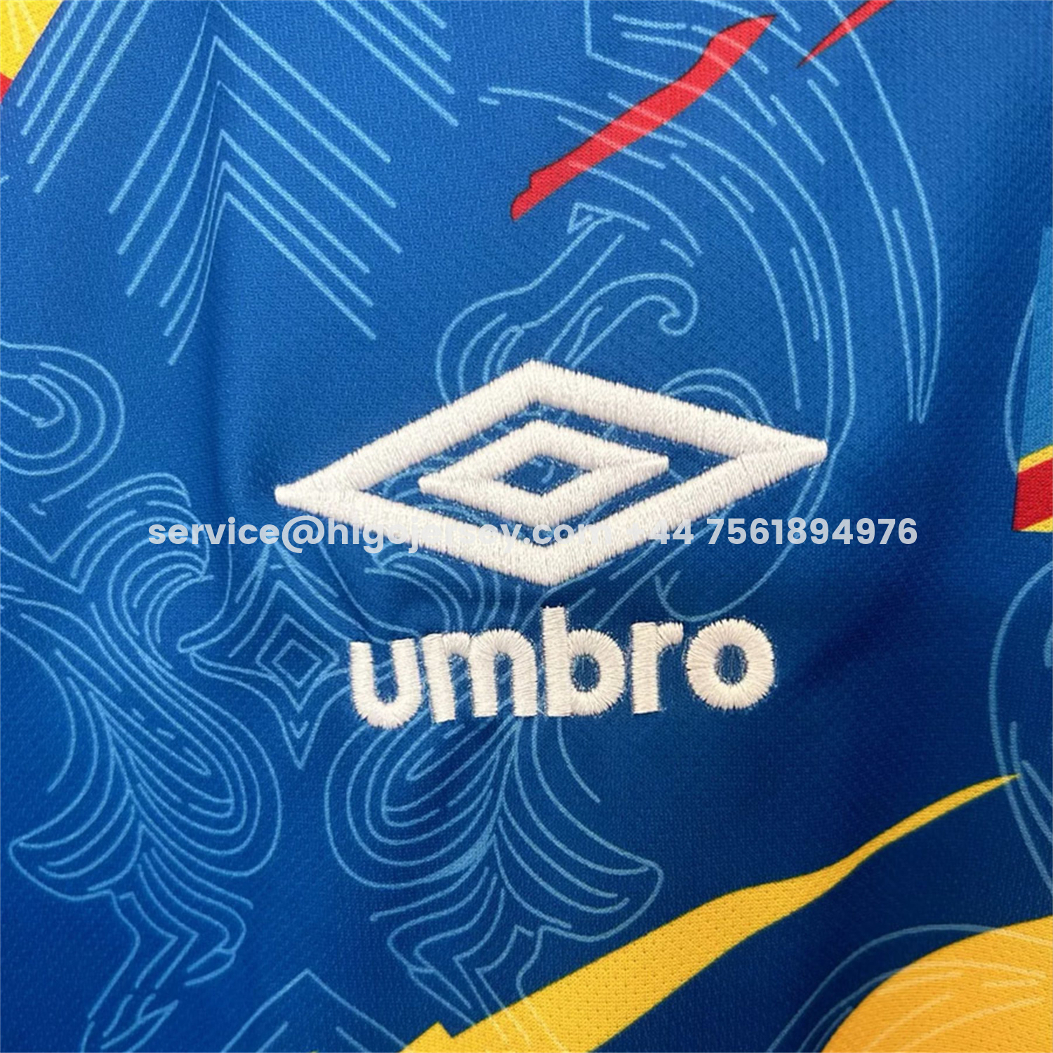 Higojerseys-Congo 2026 Blue And Red Special Jersey - Fans Version