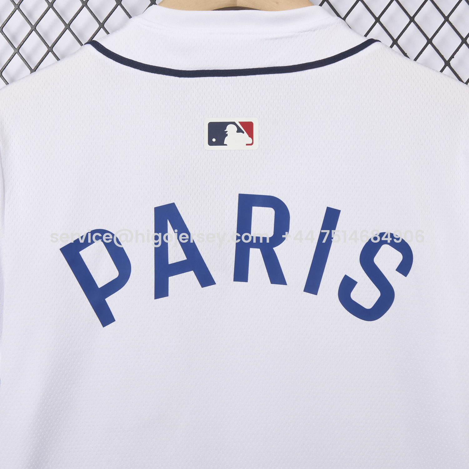 Higojerseys-Paris Saint-Germain PSG 25-26 White Limited Baseball Jersey