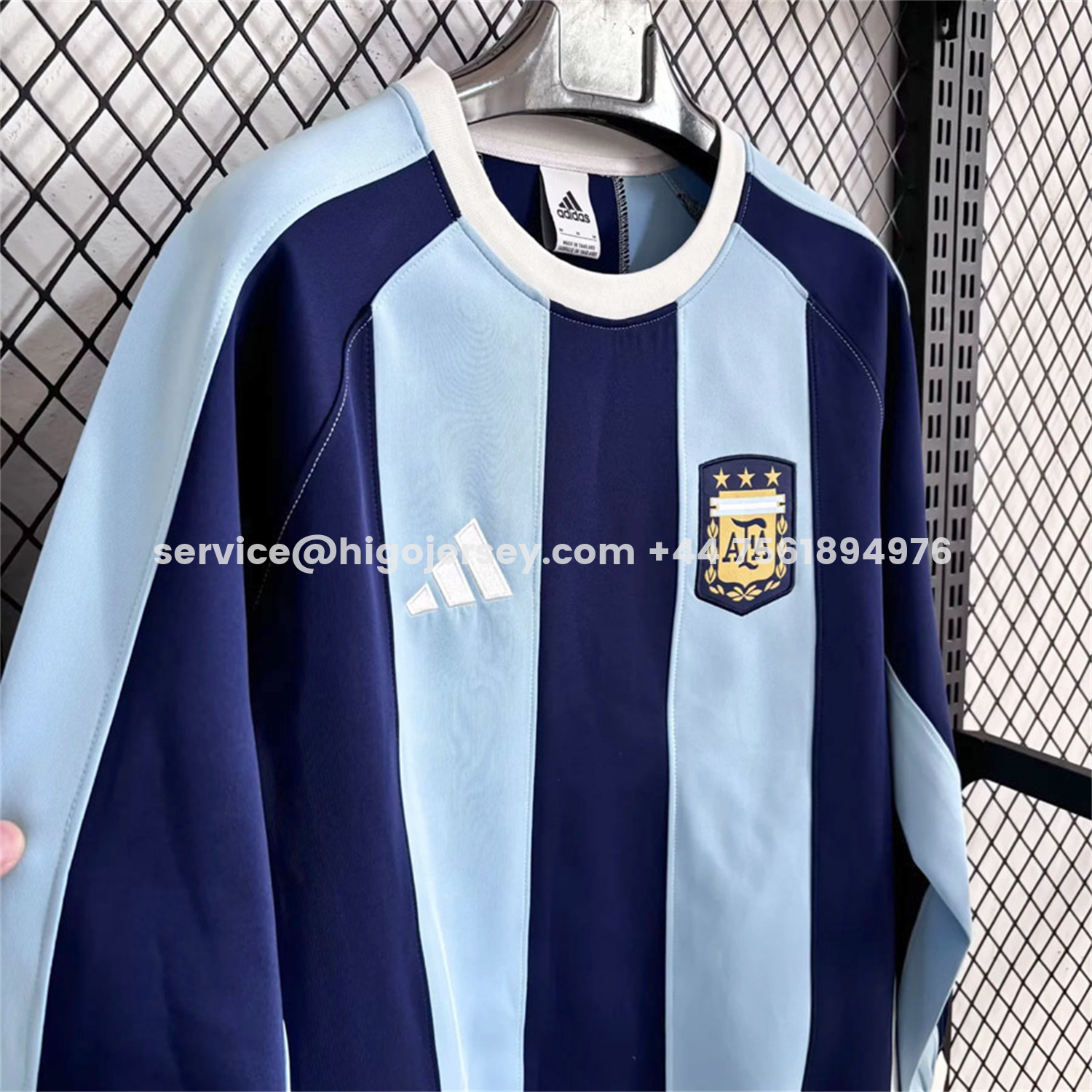 Higojerseys-Argentina 25-26 Retro Style Unisex Pullover Hoodie