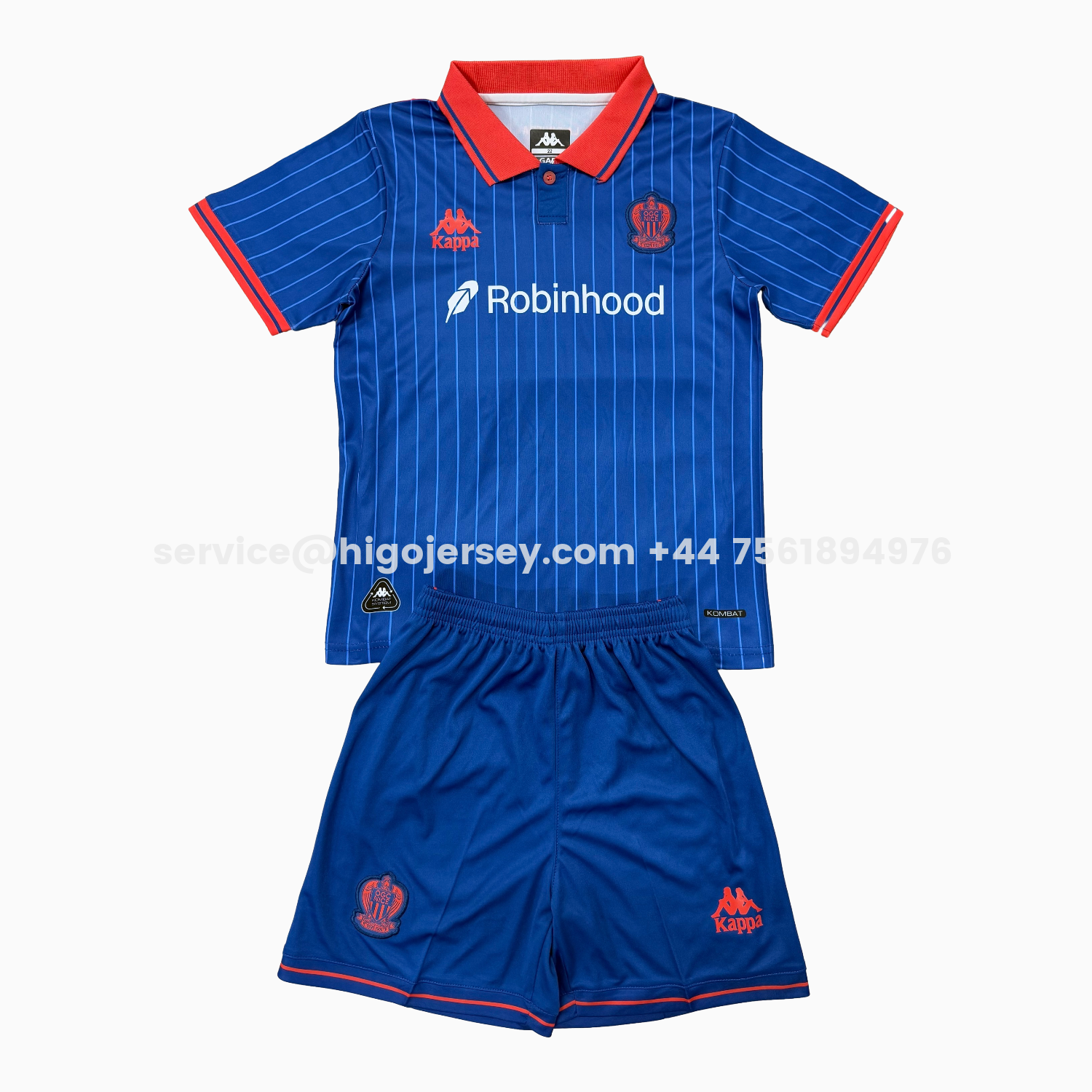 Higojerseys-Nice 25-26 Third Kids Kit