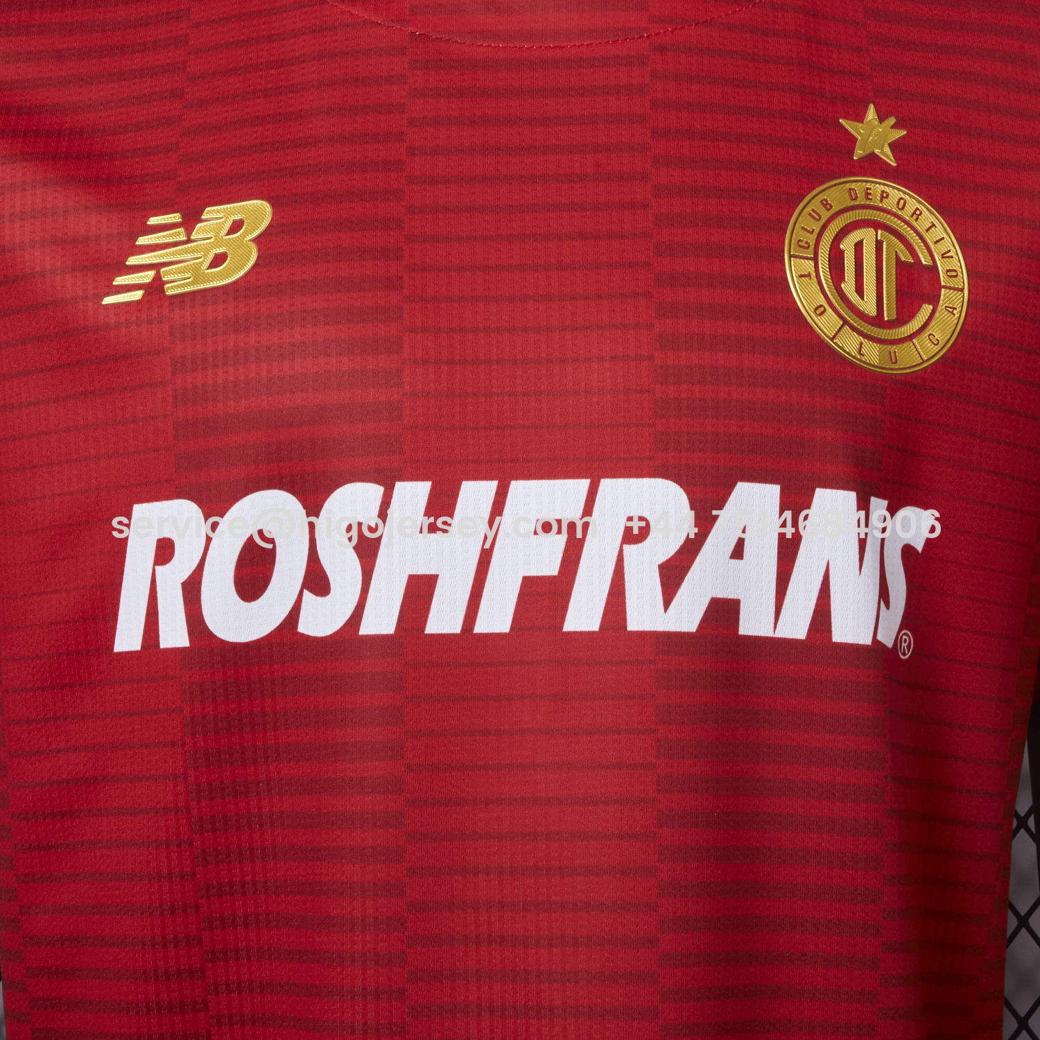 Higojerseys-Toluca 25-26 Home Jersey - Player Version