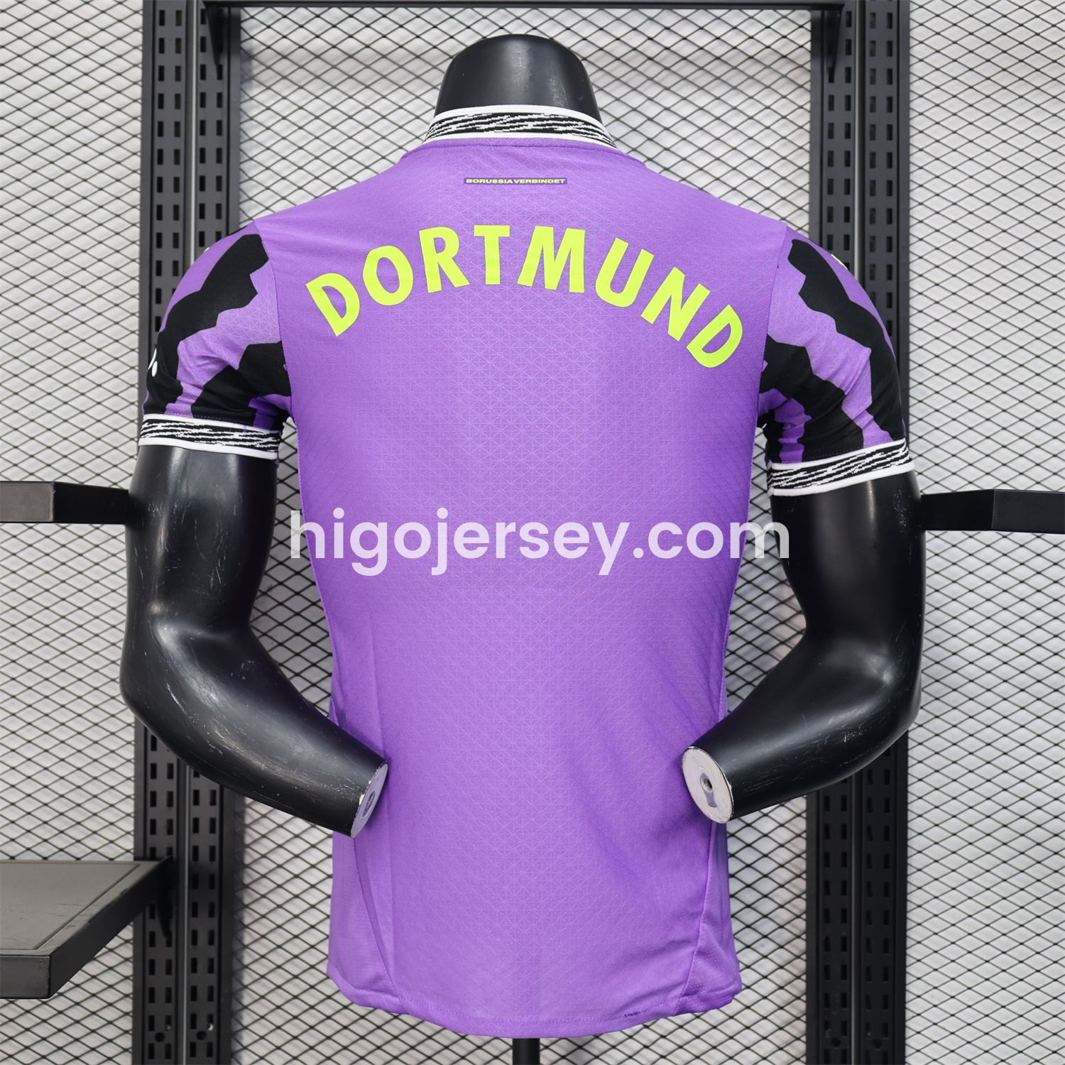 Higojerseys-Dortmund 24-25 Purple Goalkeeper Special Edition Jersey - Player Version