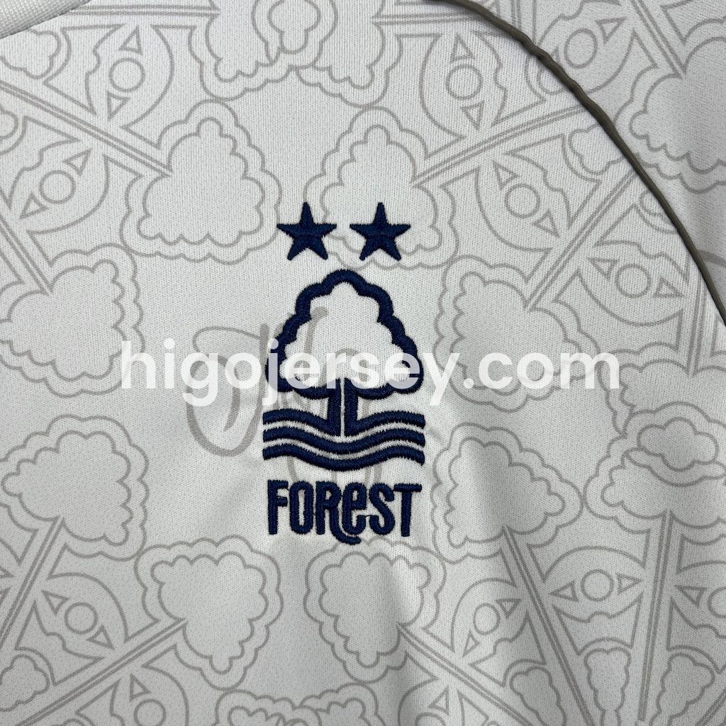 Higojerseys-Nottingham Forest 25-26 Away Jersey - Fans Version