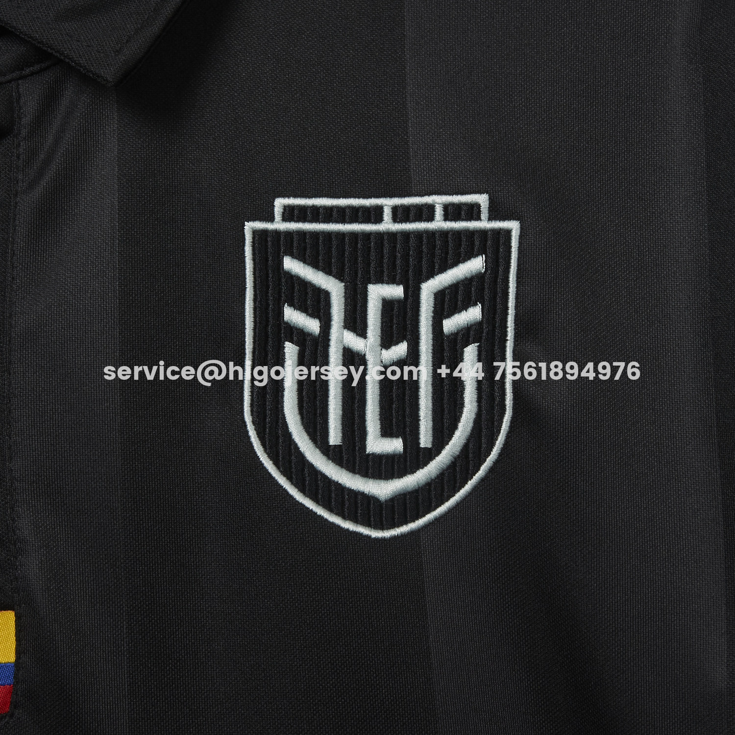 Higojerseys-Ecuador 2025 Centenary Black Special Jersey - Fans Version