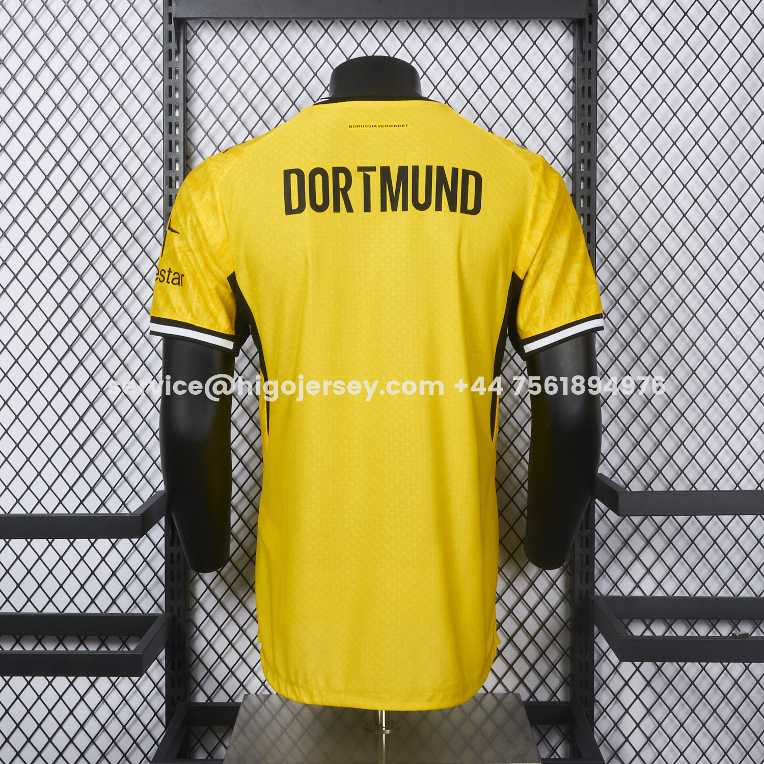 Higojerseys-Dortmund 26-27 Home Jersey - Player Version