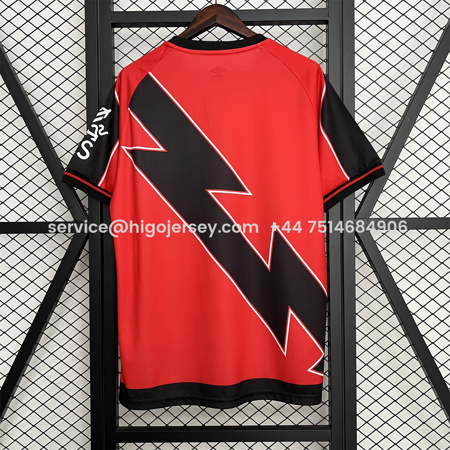 Higojerseys-Rayo Vallecano 25-26 Away Jersey - Fans Version