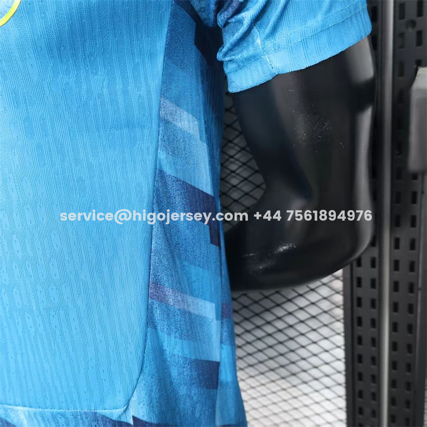 Higojerseys-Spain 2026 Blue Goalkeeper Jersey - Player Version