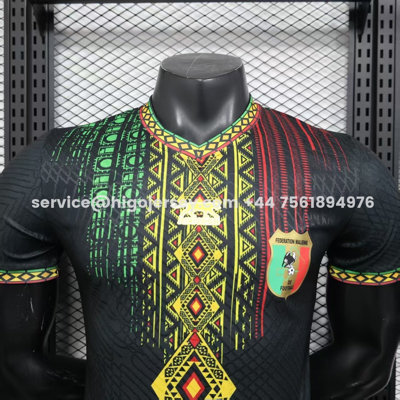 Higojerseys-Mali 2026 Black Special Jersey - Player Version