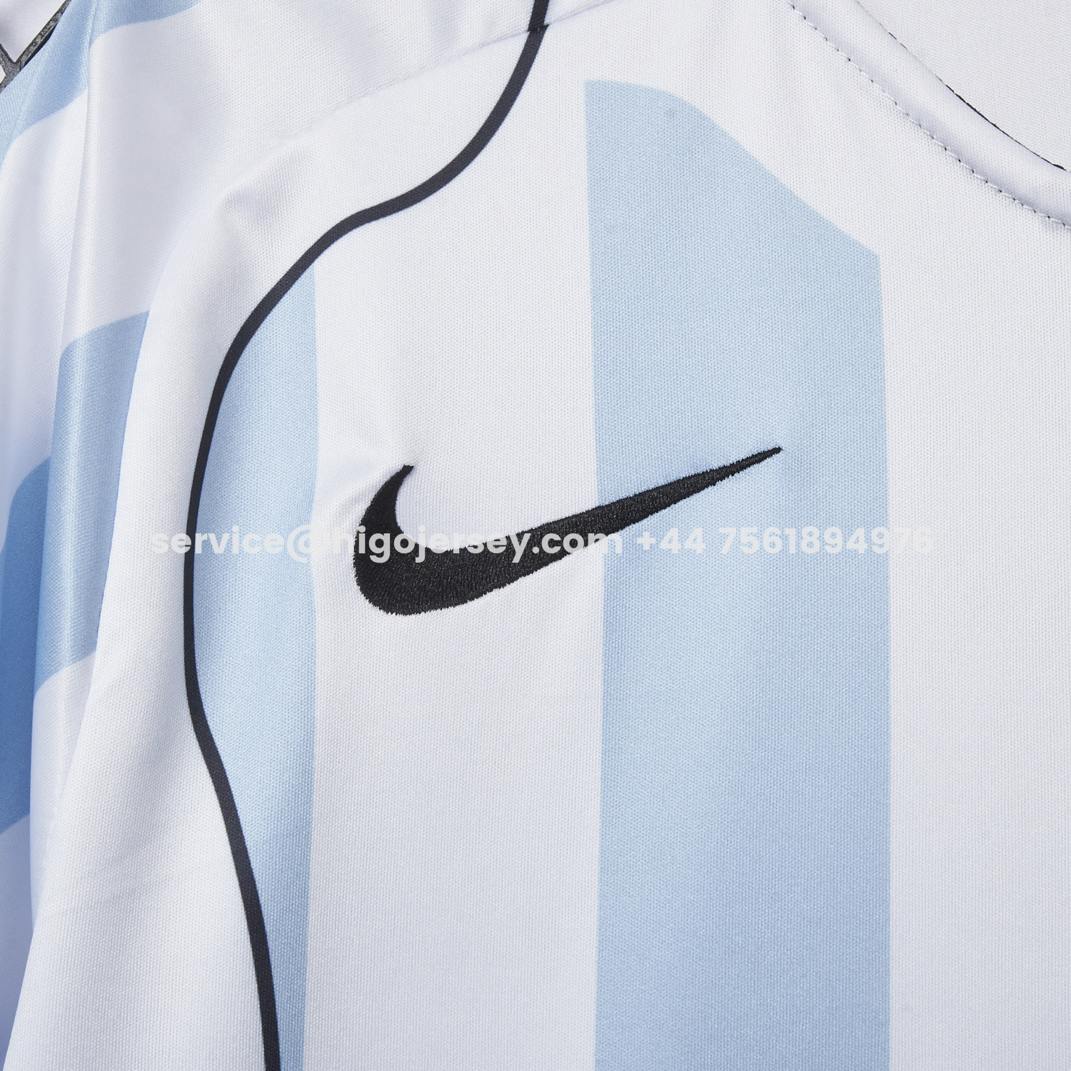 Higojerseys-Argentina 25-26 Retro Style Total 90 Blue White Jersey - Fans Version