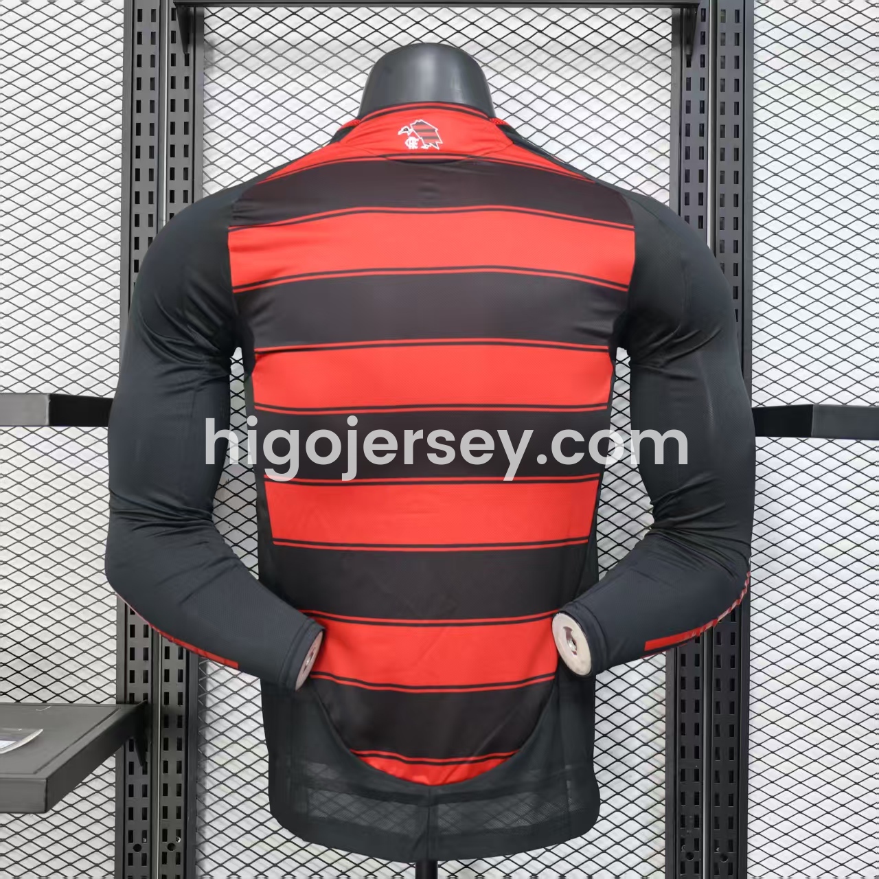 Higojerseys-Flamengo 25-26 Home Long Sleeves Unsponsored Jersey - Player Version