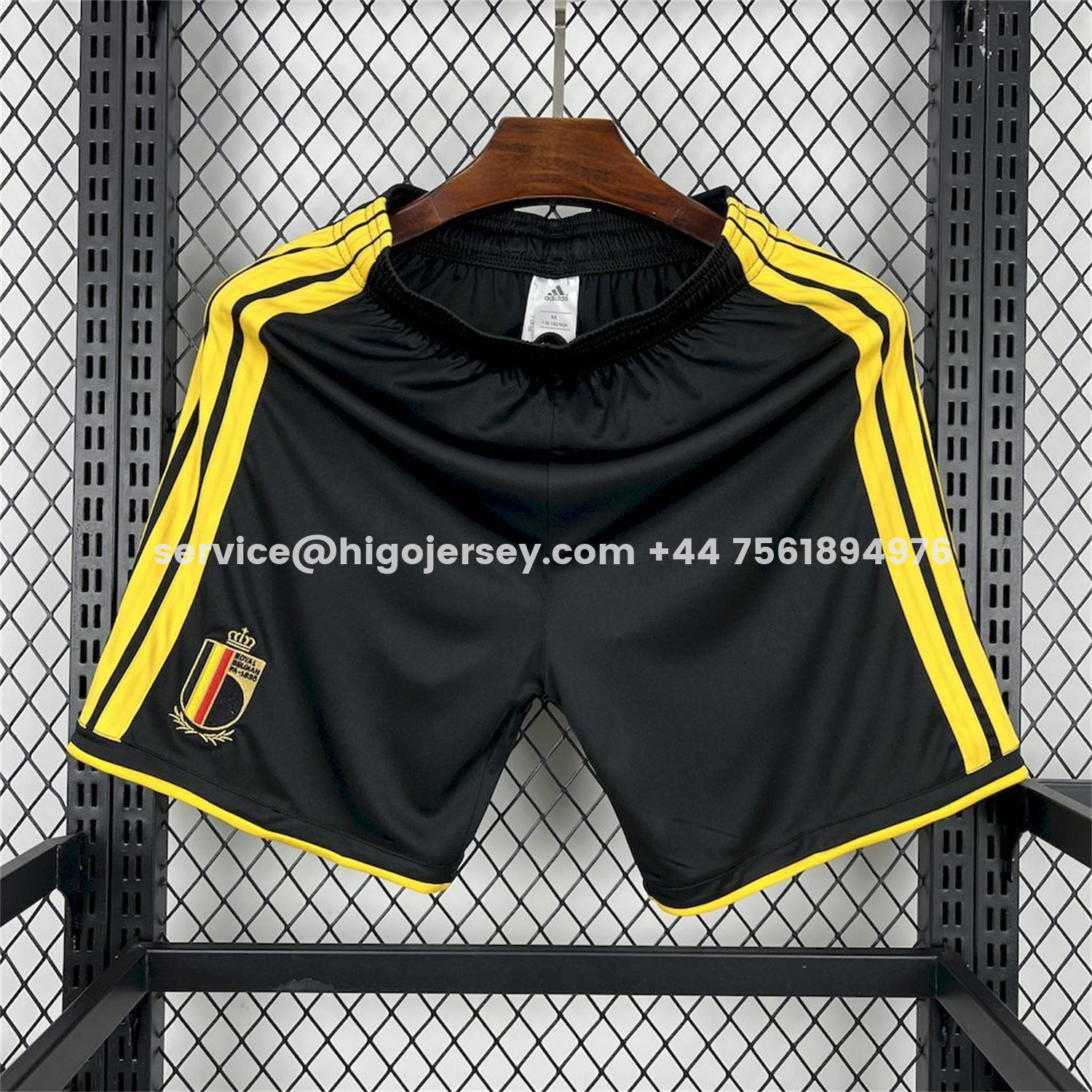 Higojerseys-Belgium 2026 Home Black Shorts - Fans Version