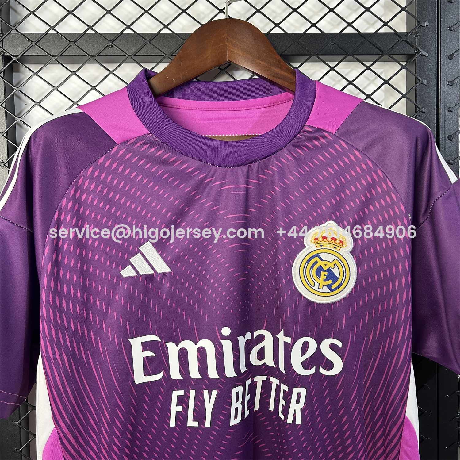 Higojerseys-Real Madrid 25-26 Purple Goalkeeper Jersey - Fans Version