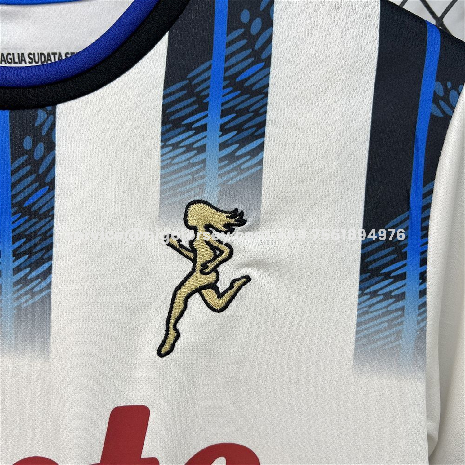 Higojerseys-Atalanta 25-26 Away White Jersey - Fans Version