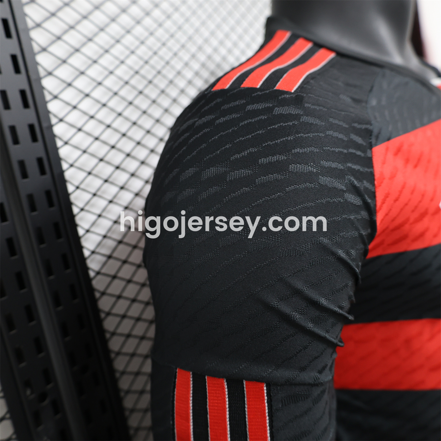 Higojerseys-Flamengo 25-26 Home Jersey with Sponsors - Player Version