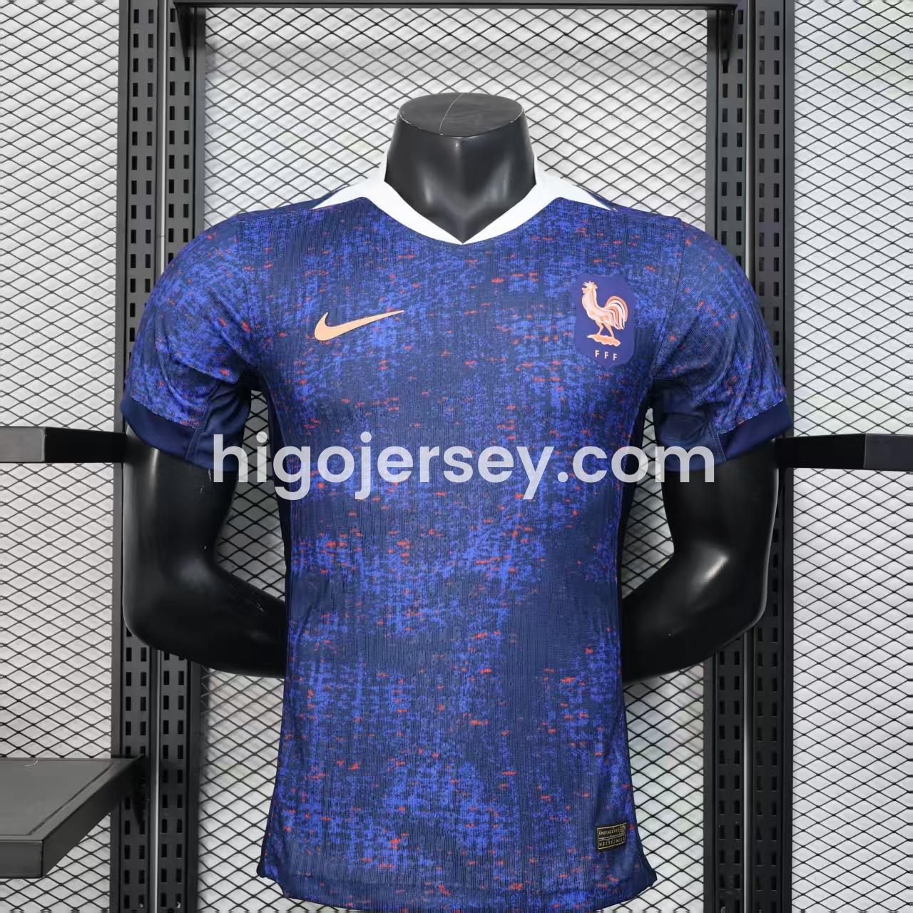 Higojerseys-France 2025 Women's Team Home Jersey - Men's Player Version