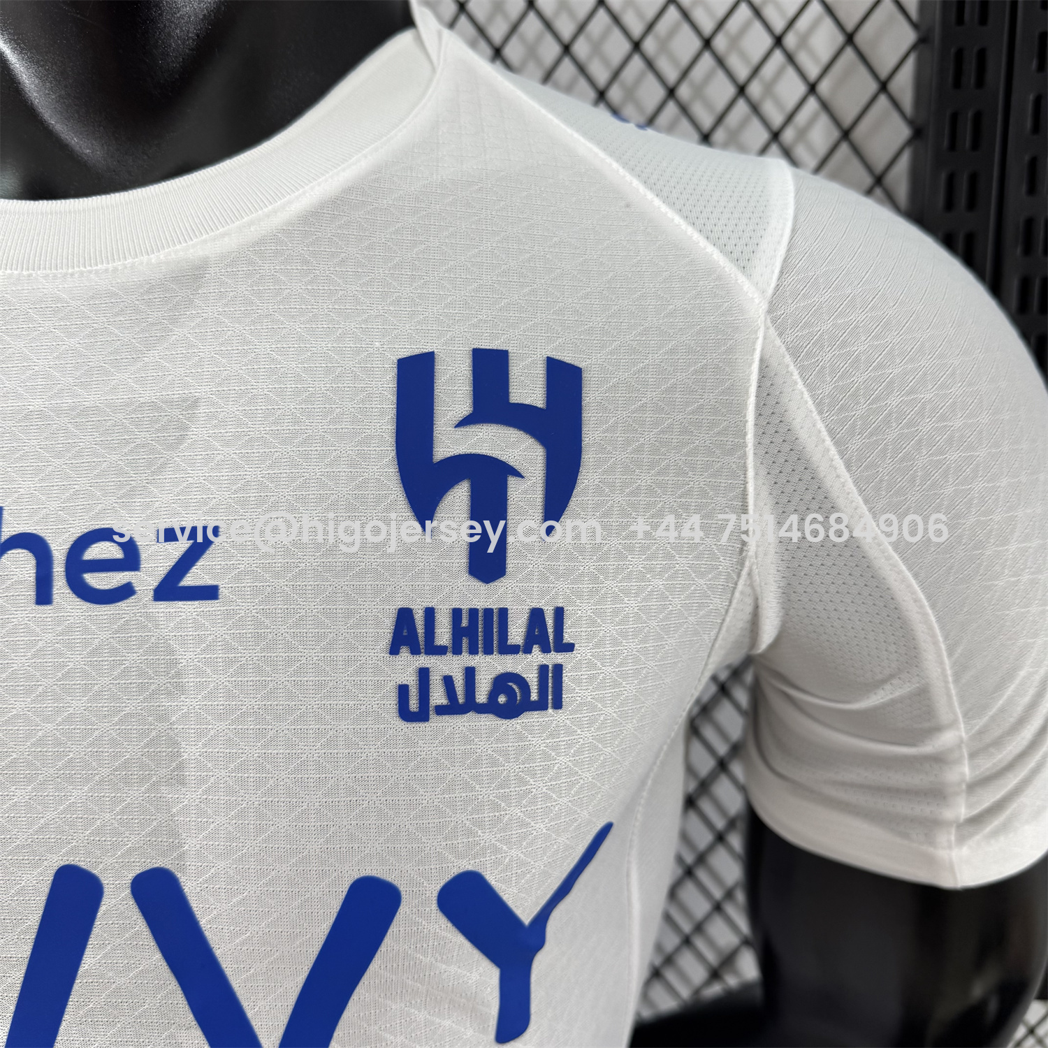 Higojerseys-Al Hilal Riyadh Crescent 25-26 Away Jersey With Chest Sponsor - Player Version