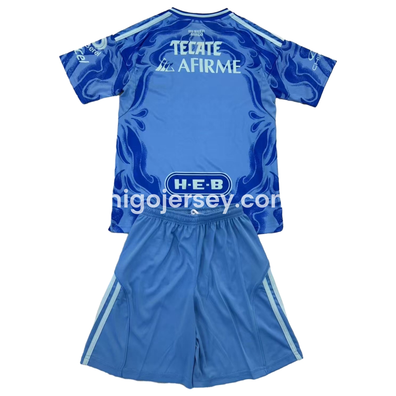 Higojerseys-Tigres UANL 25-26 Away Kids Kit