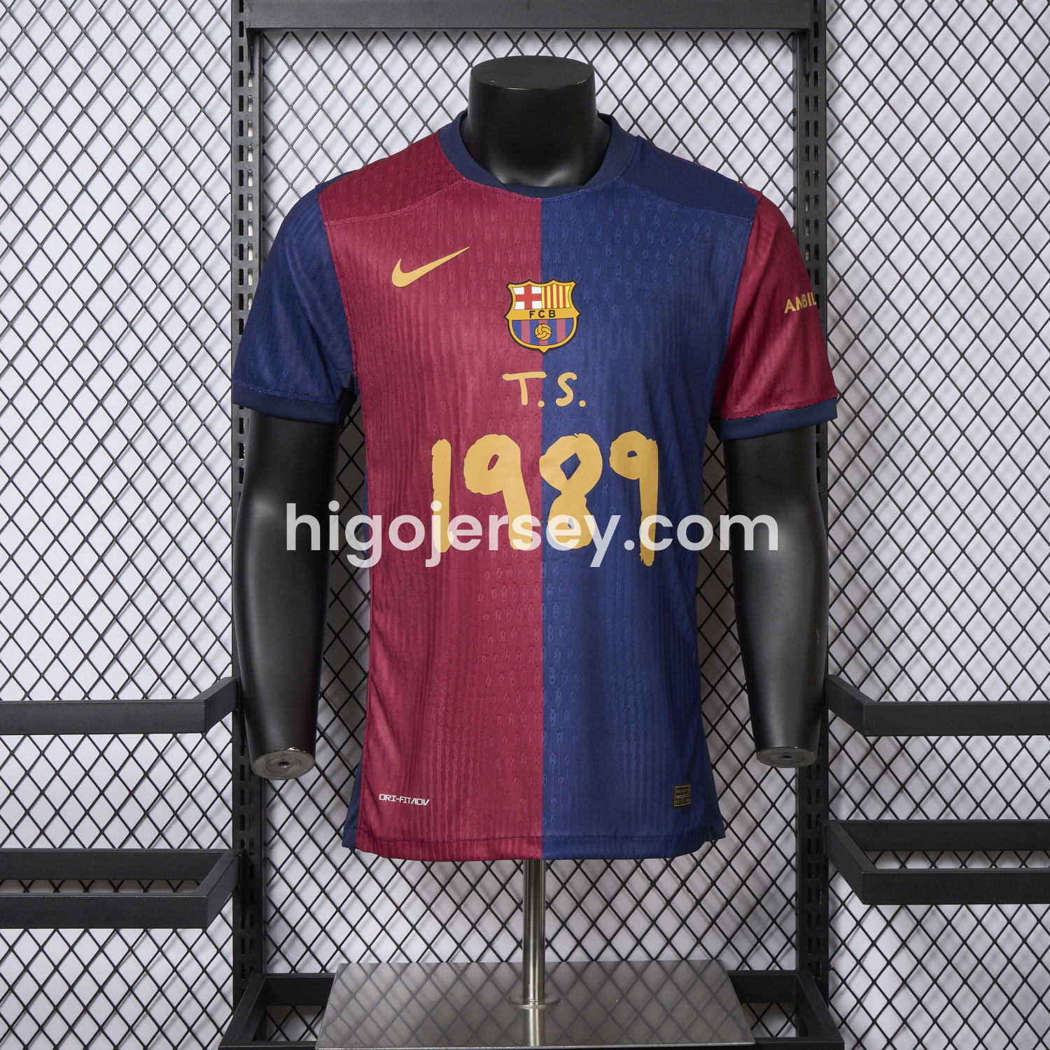 Higojerseys-Barcelona x Taylor Swift 24-25 Home Special Edition Jersey - Player Version
