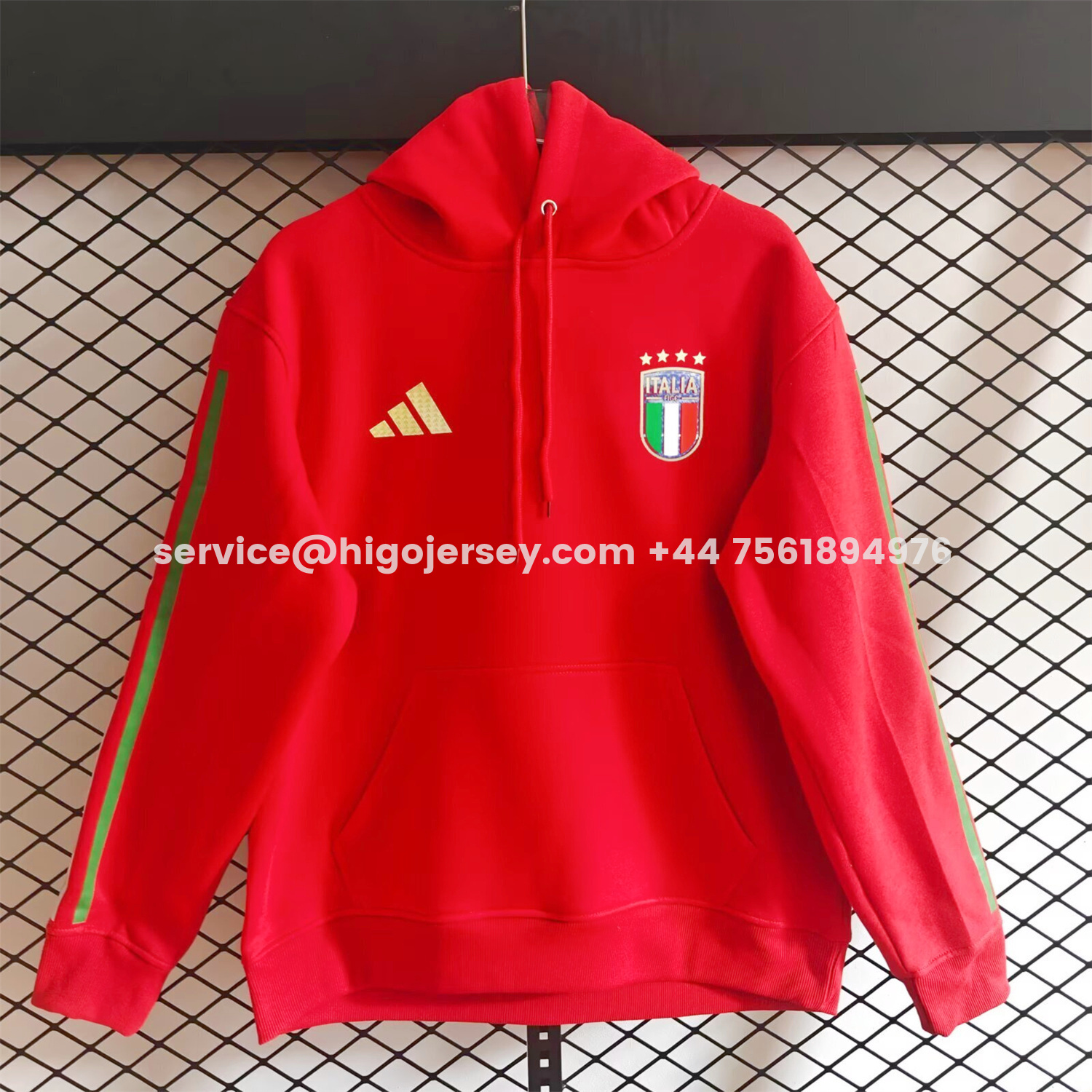 Higojerseys-Italy 2026 Home Unisex Pullover Hoodie