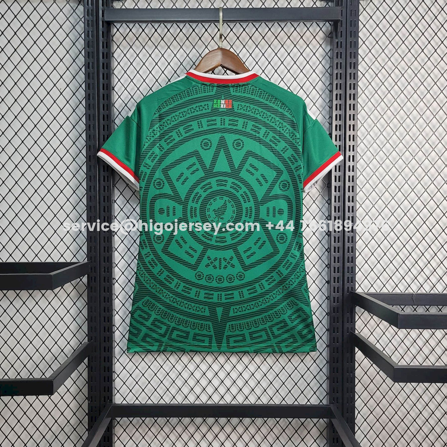 Higojerseys-Women's Mexico 2026 Home Jersey - Fans Version